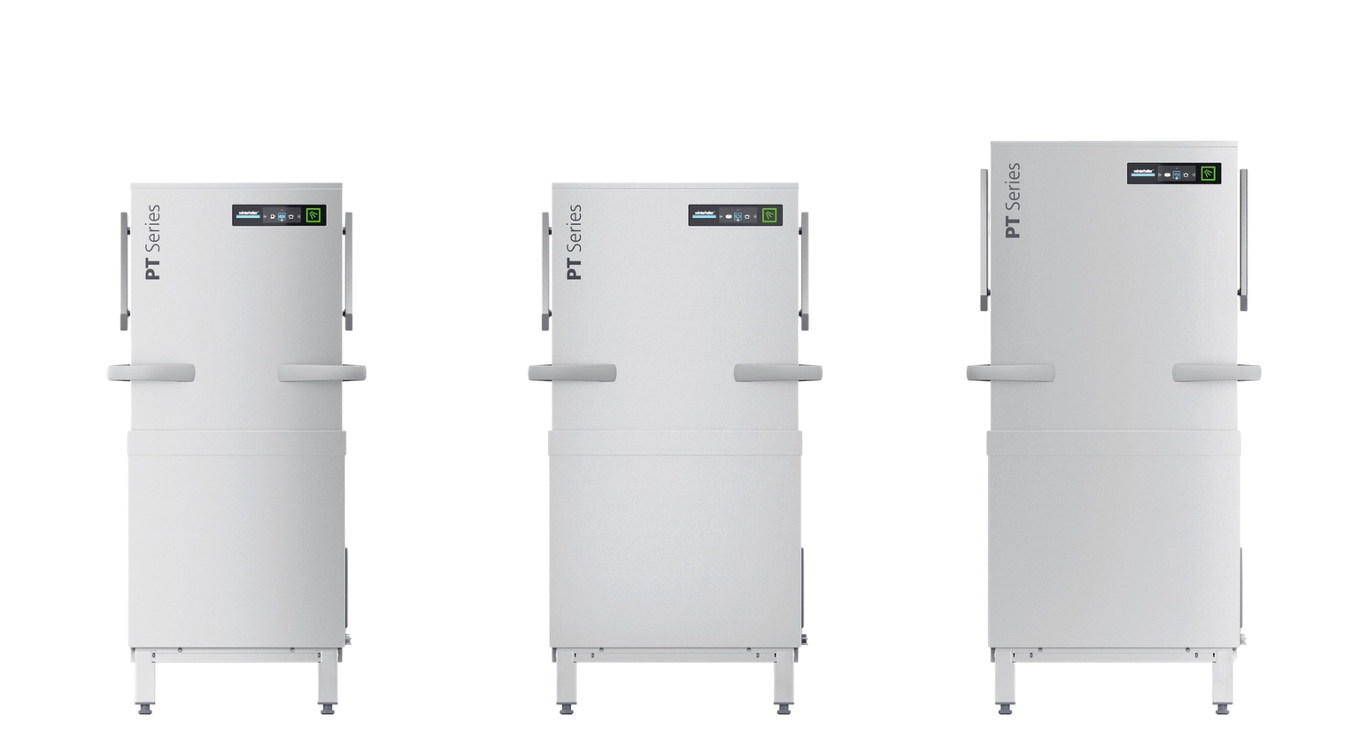 Winterhalter Haubenspülmaschinen frontale Übersicht