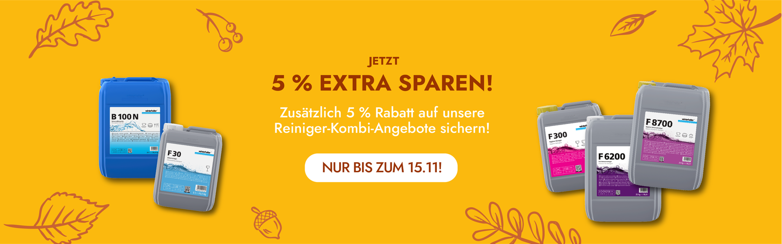Sandoro Herbstaktion Reiniger
