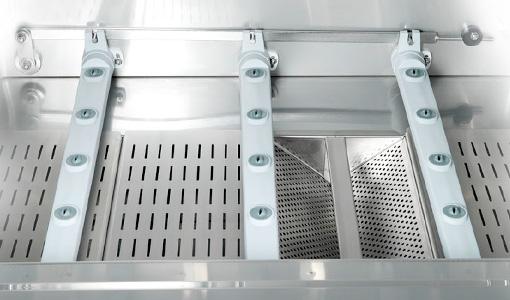 Reversierendes Spülsystem