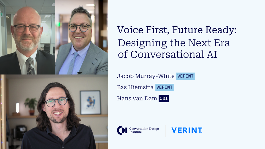 Voice First, Future Ready: Designing the  Next Era of Conversational AI