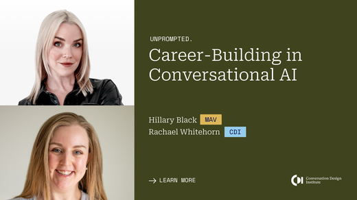 Career Building in Conversational AI: From First Portfolio t…