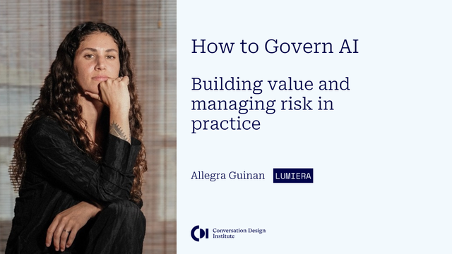 How to Govern AI: Building Value and Managing Risk in Practice