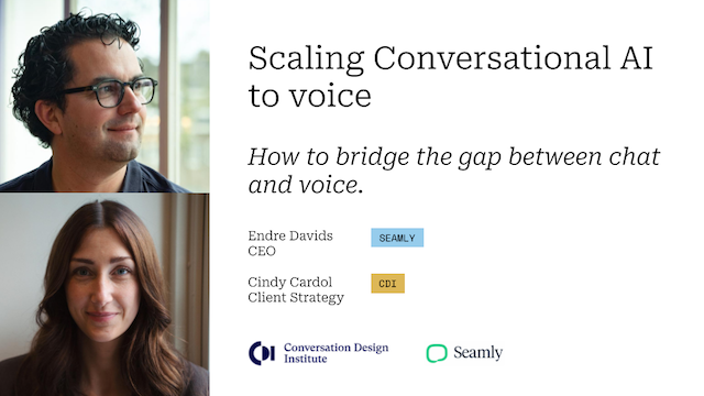 Scaling Conversational AI to voice: How to bridge the gap between chat and voice