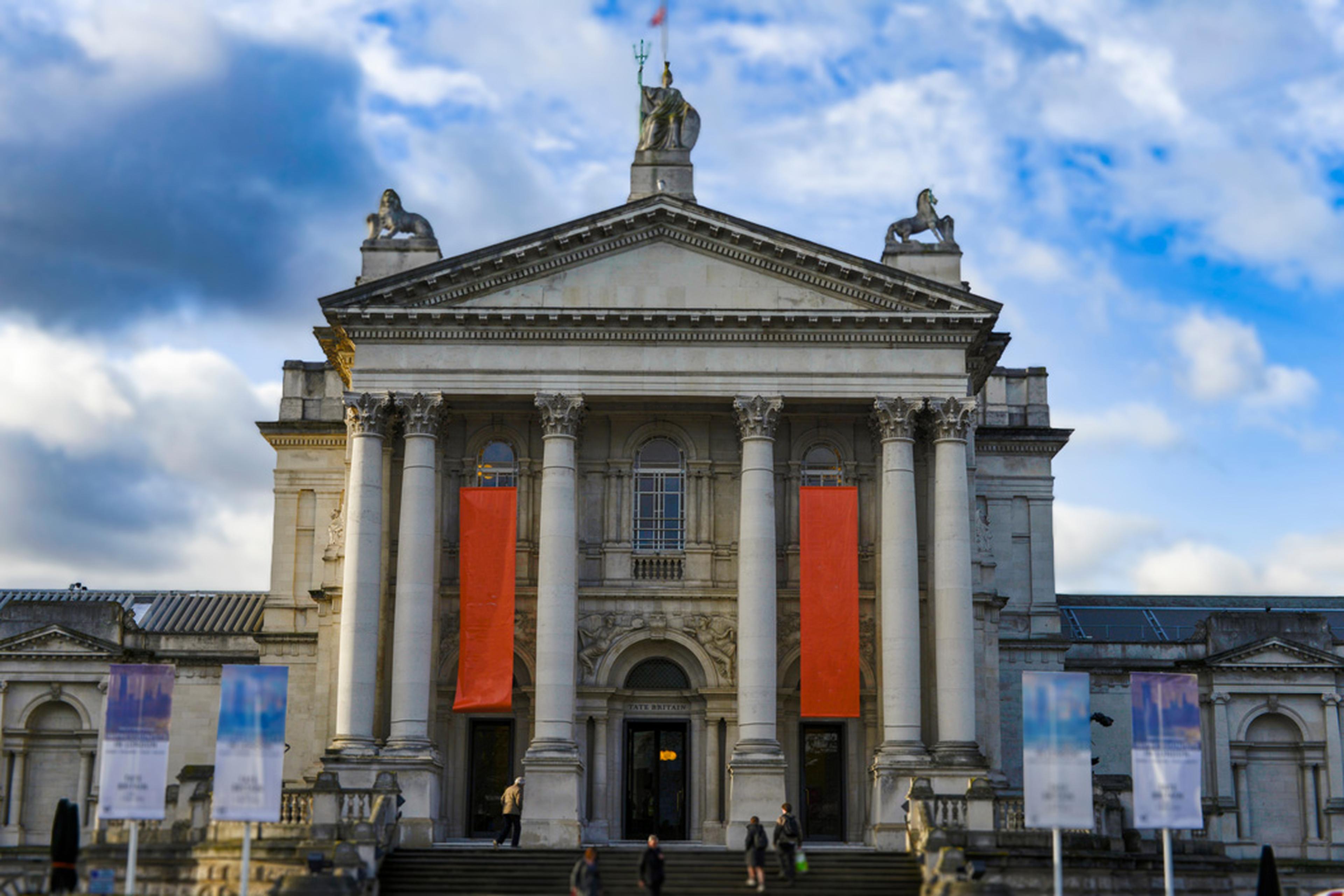 View of Tate Britain.