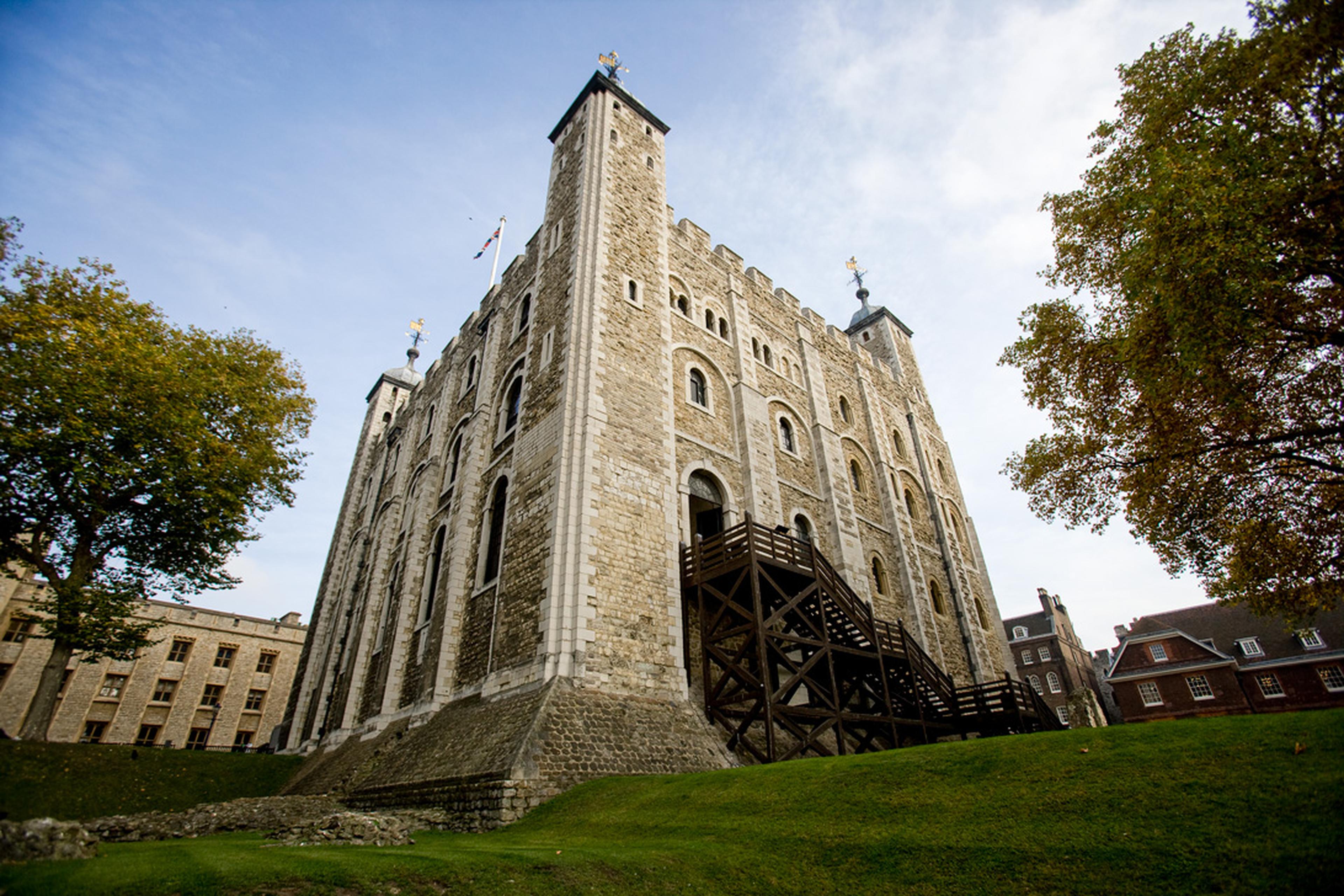 Exterior view of Tower of London