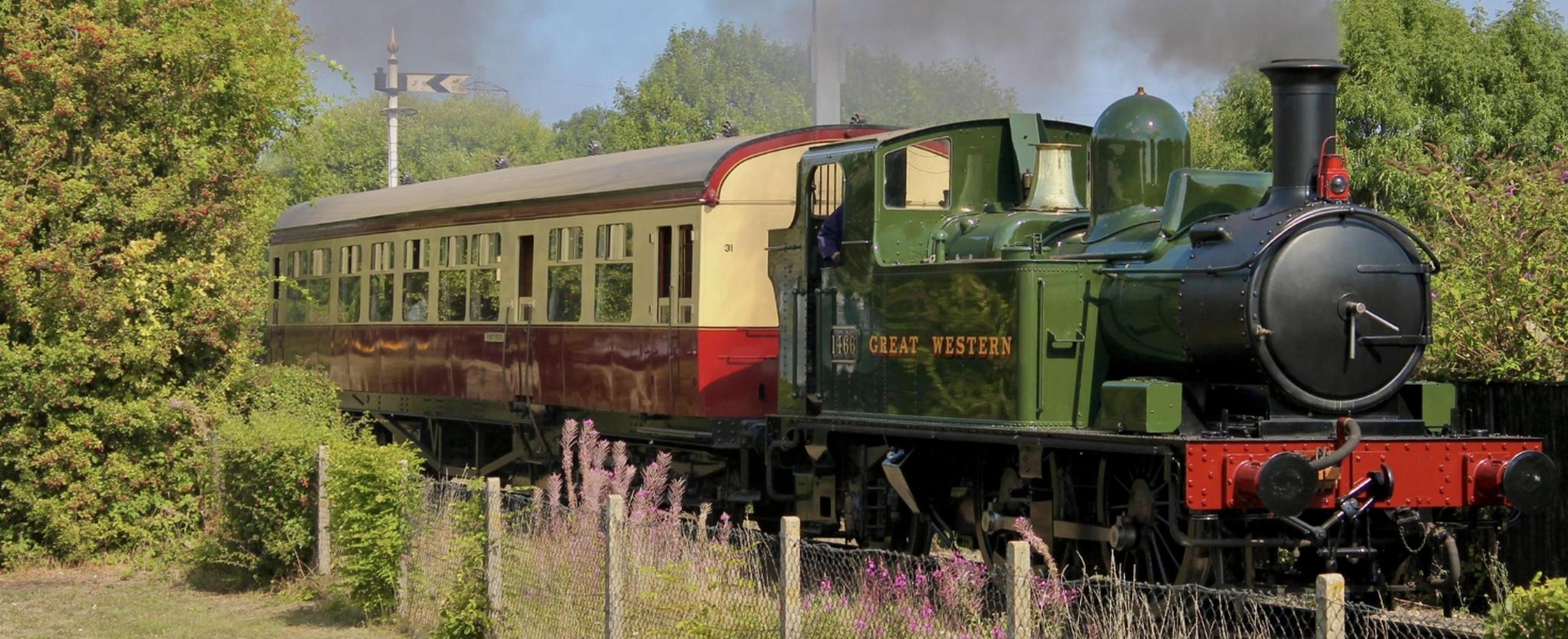Great Western Railway (GWR) 1400 Class steam locomotive No. 1466