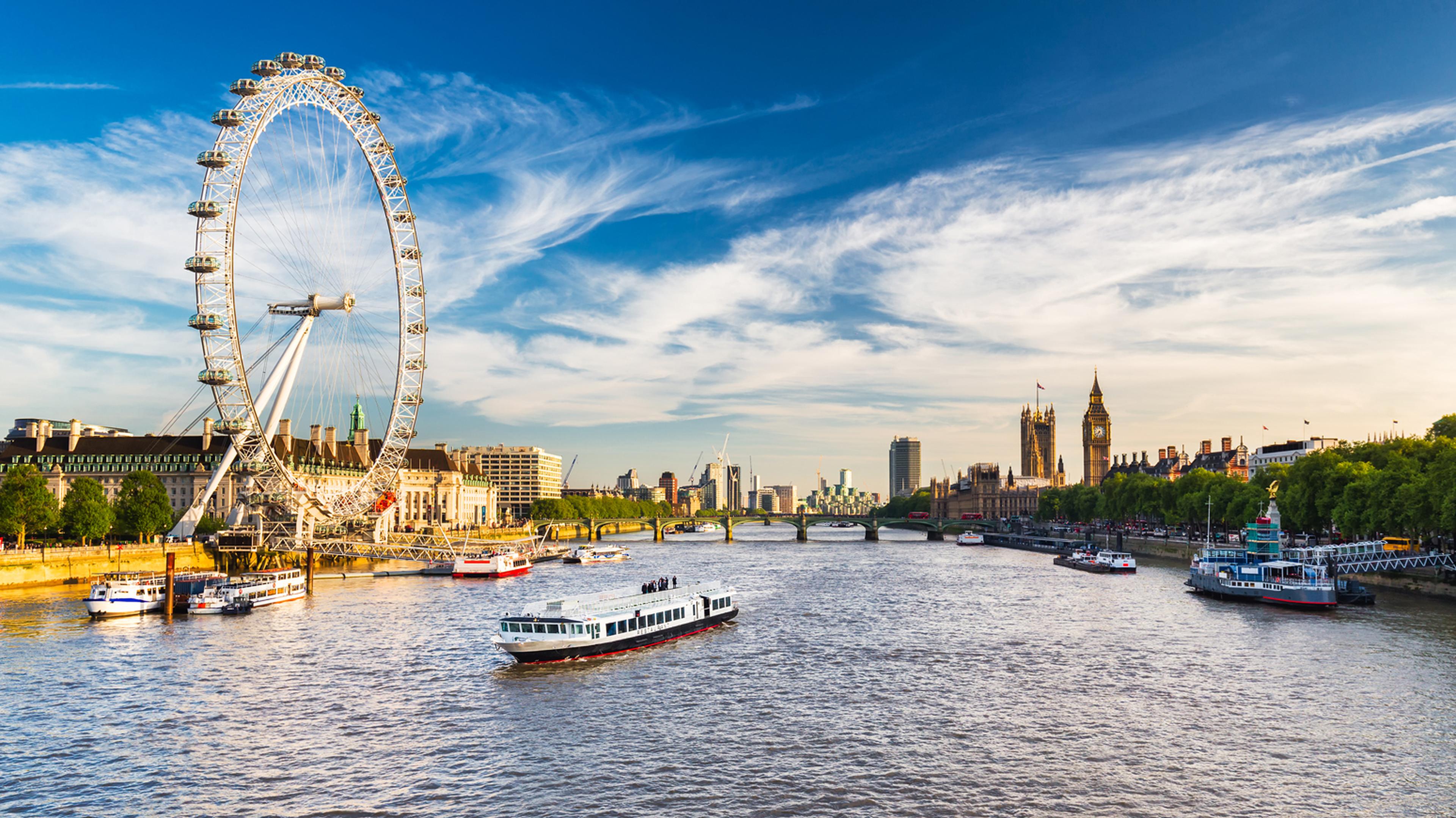 Image of London eye and Westminster