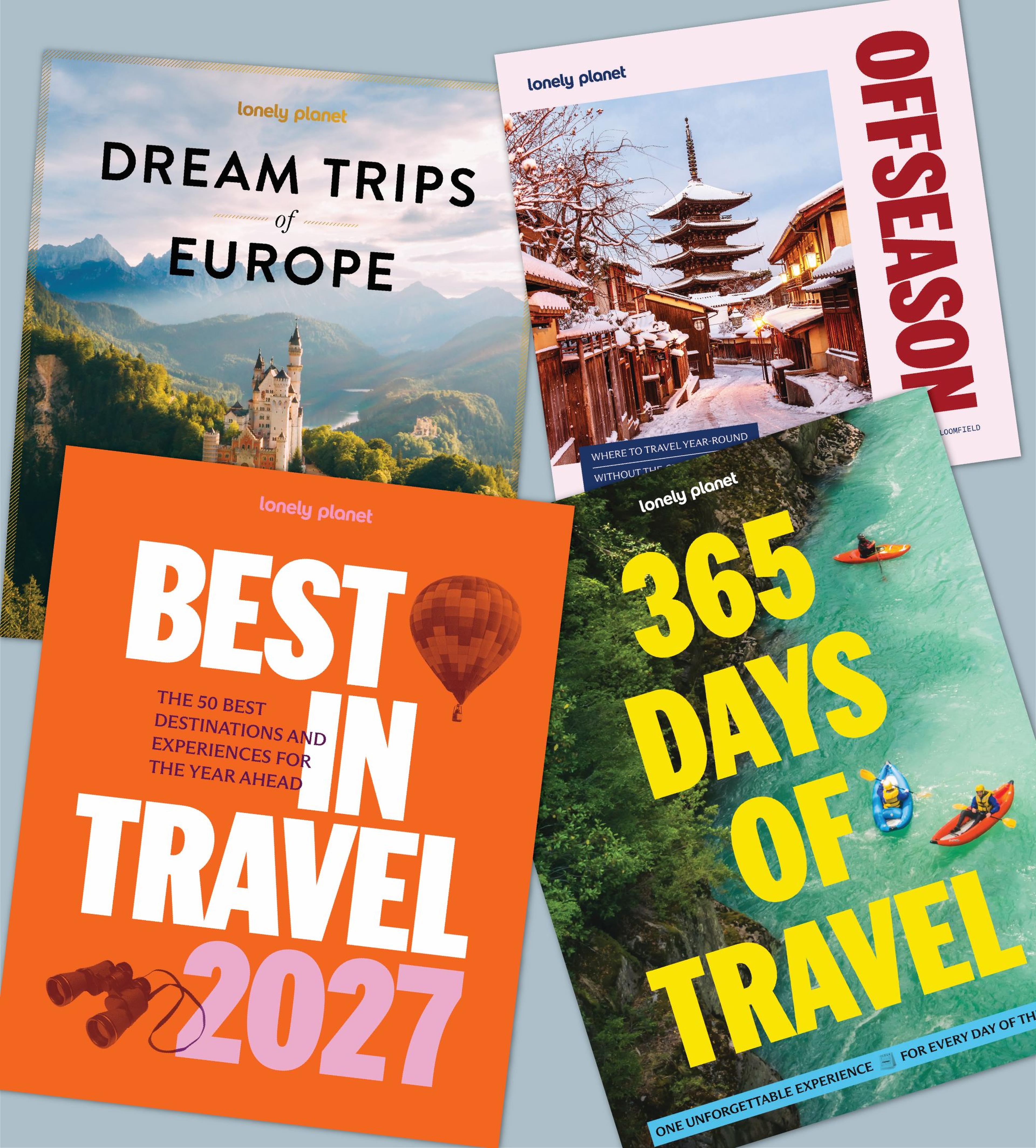 4 travel books