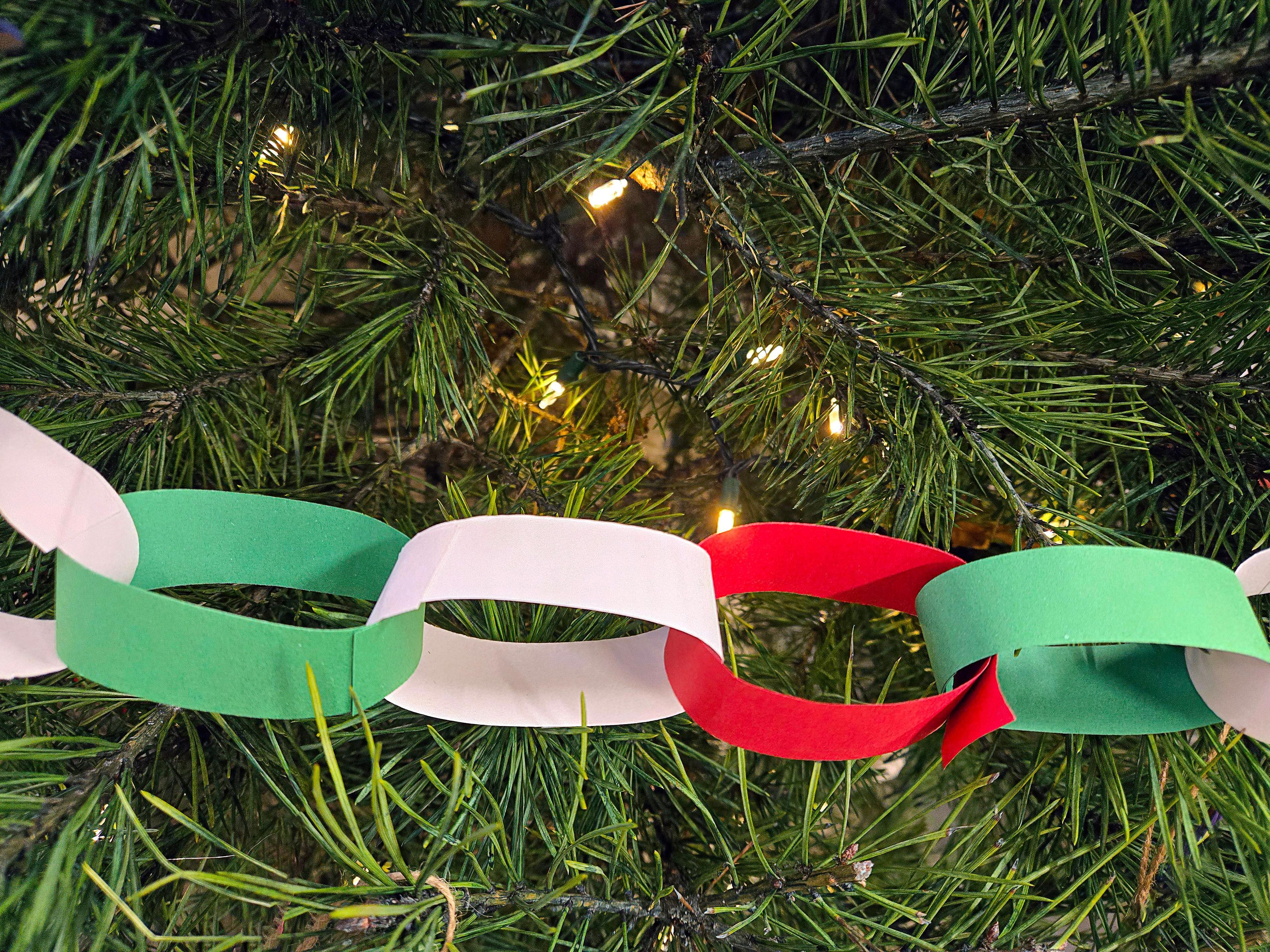 'Do not forget the paper chains' talk