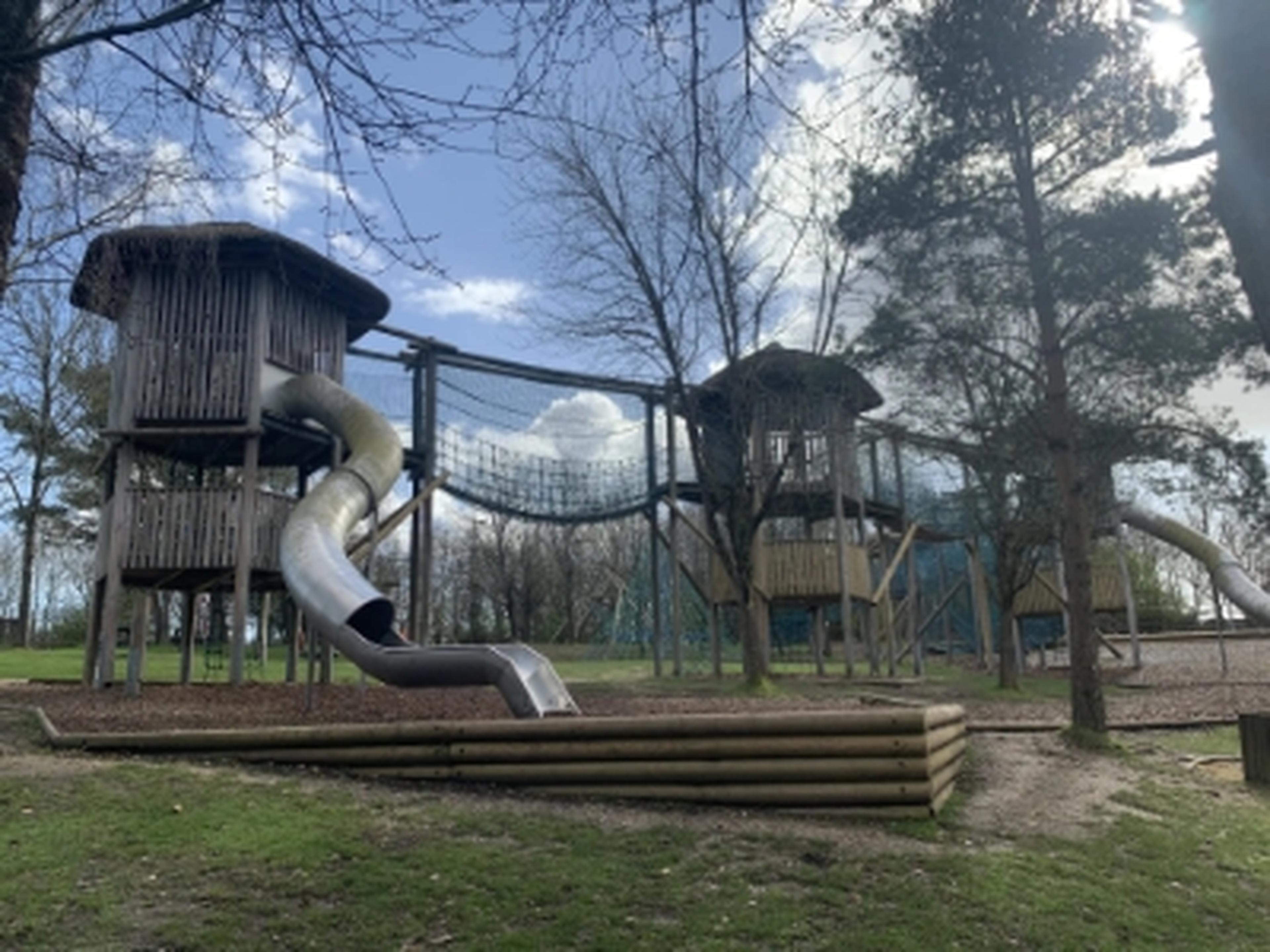 Great Ape Play Area at Monkey World