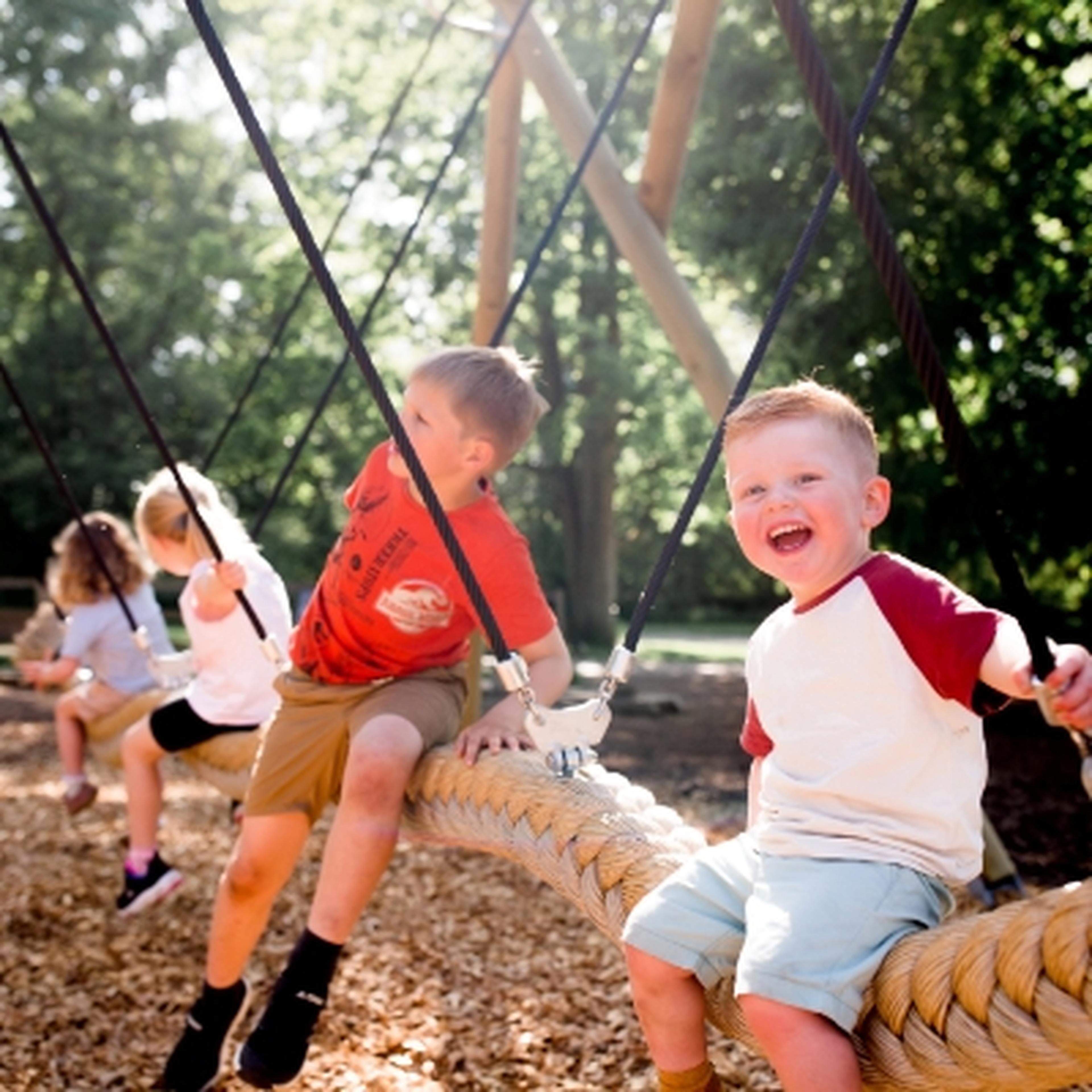 Skelf Island Adventure Playground at Castle Howard