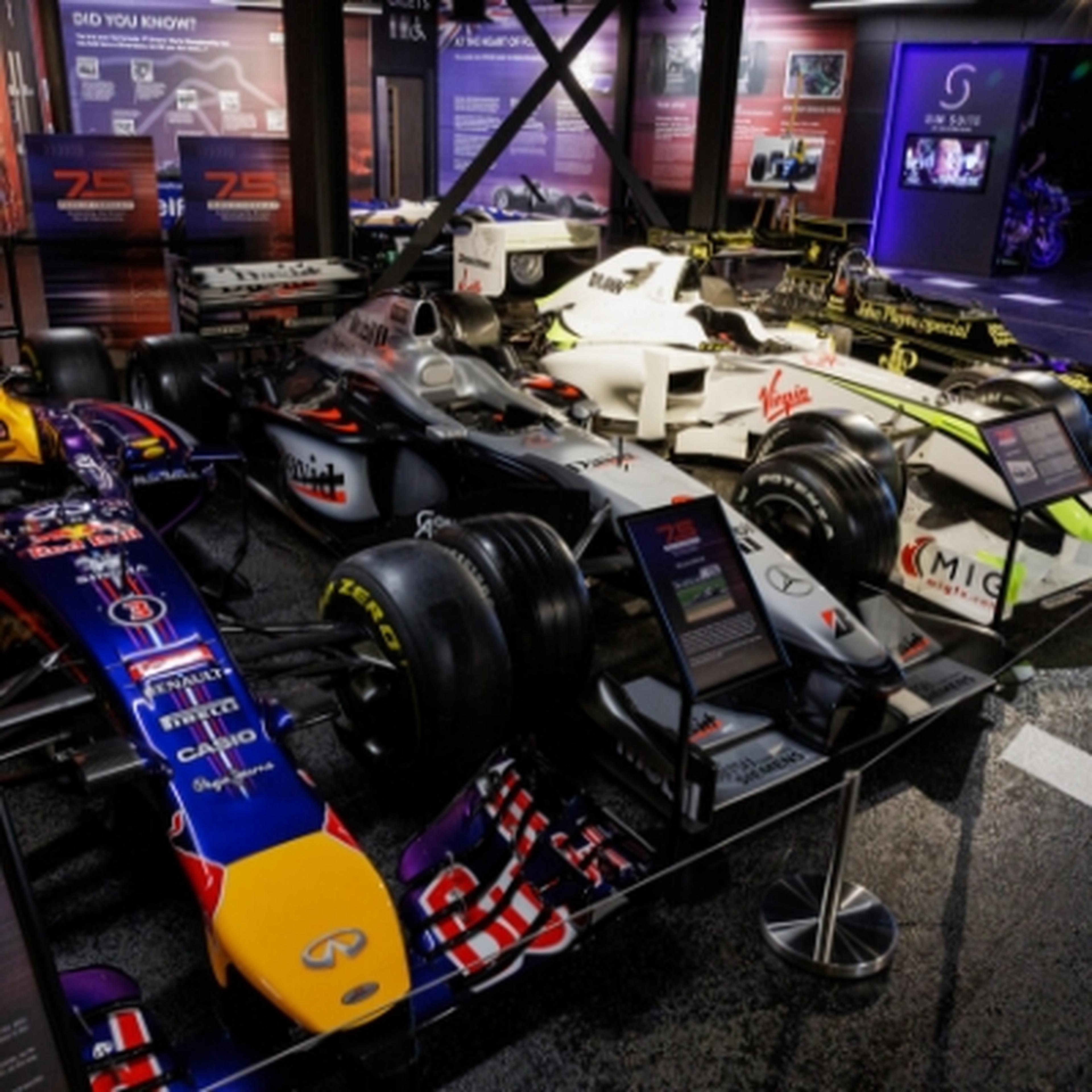 Collection of Formula One cars