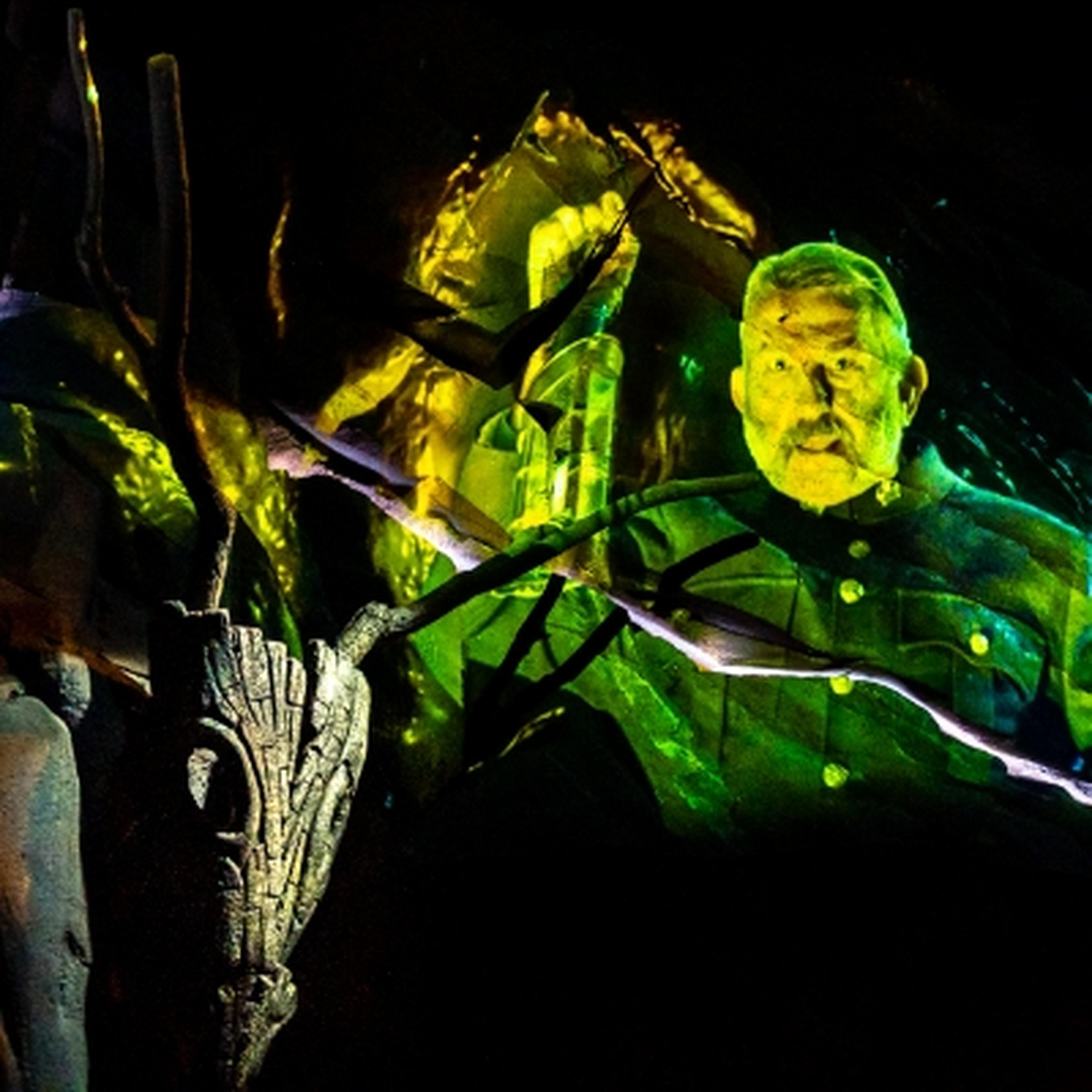 Dark walk character at Bodmin Jail