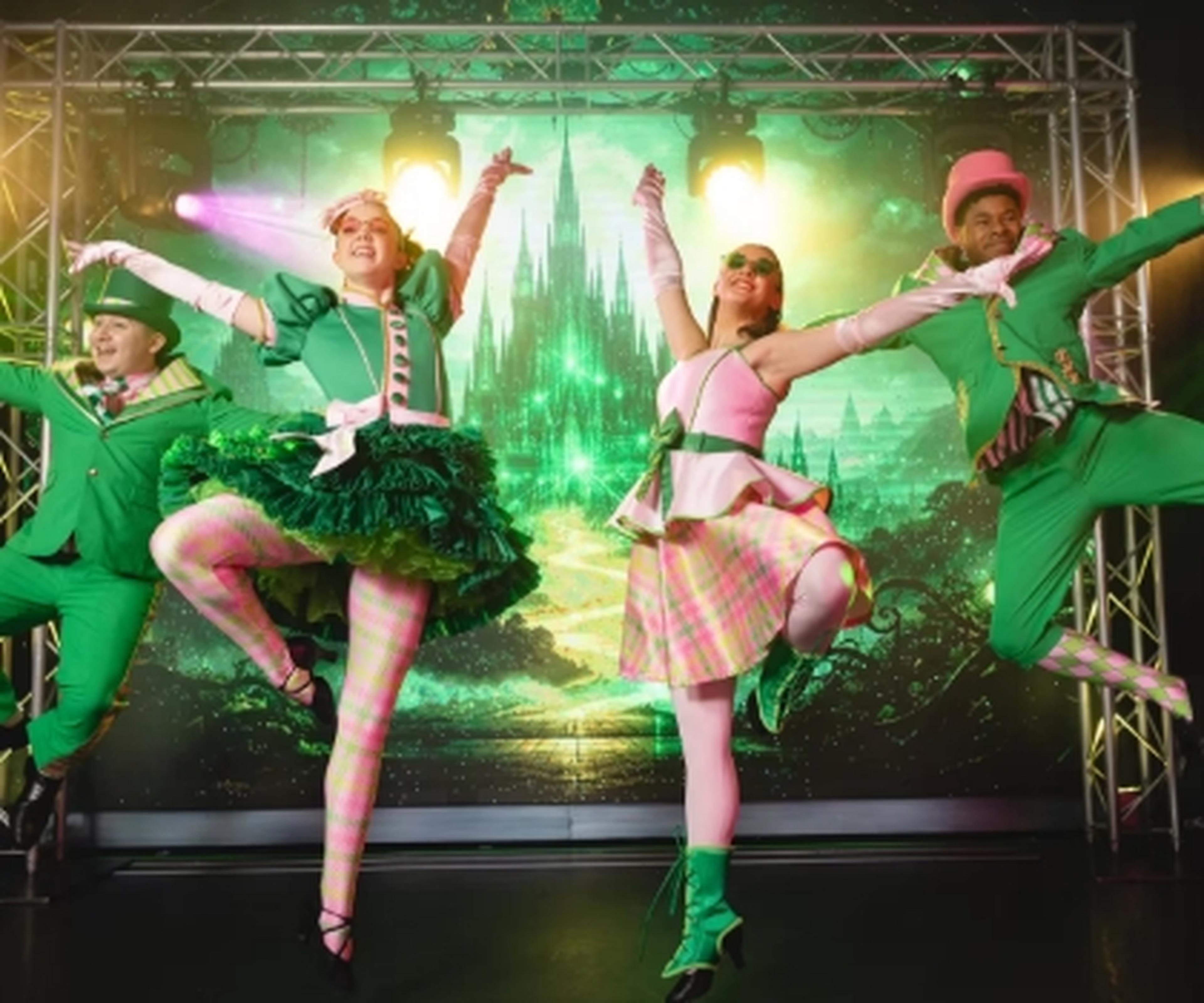 Irish dancers at Haven holiday park