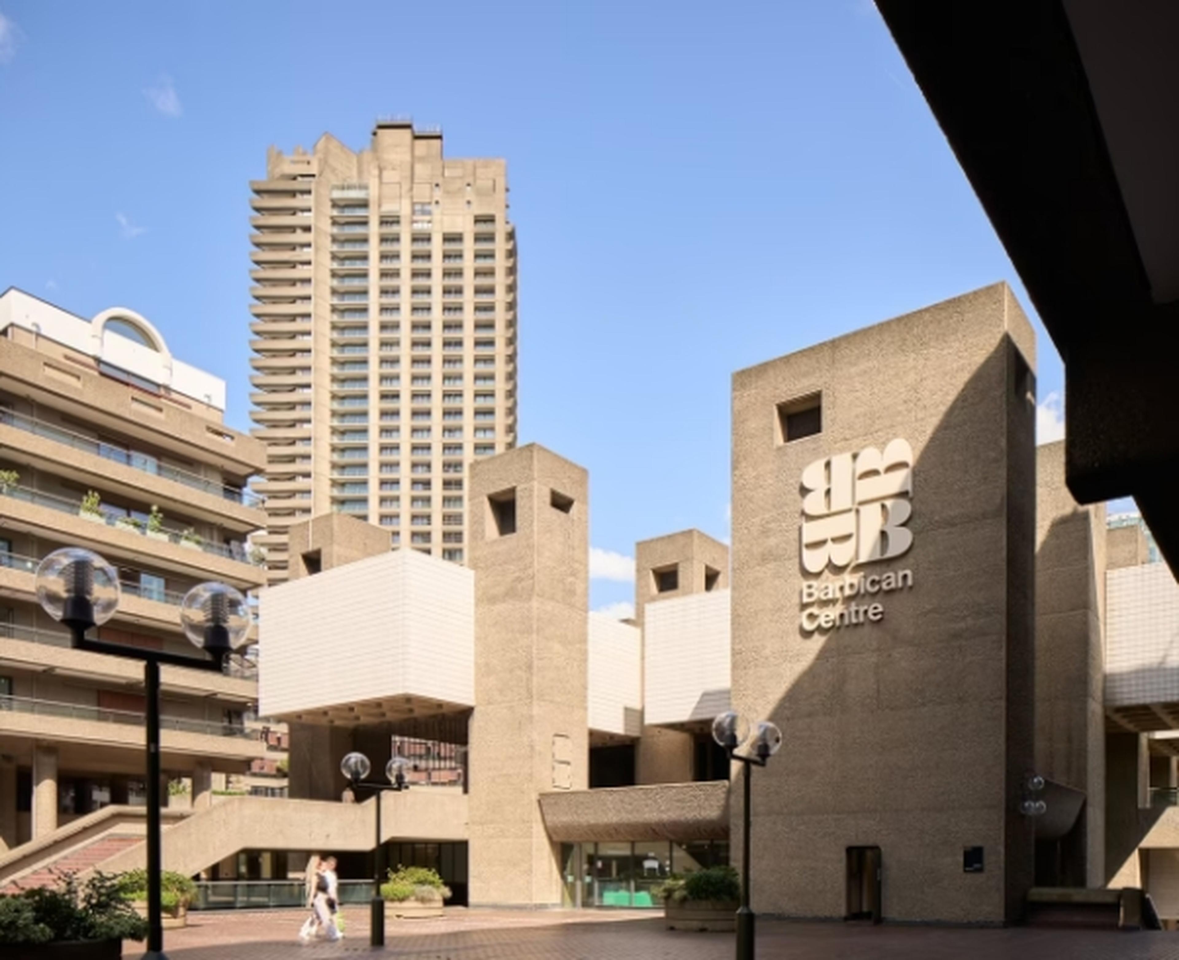 Exterior of Barbican Centre
