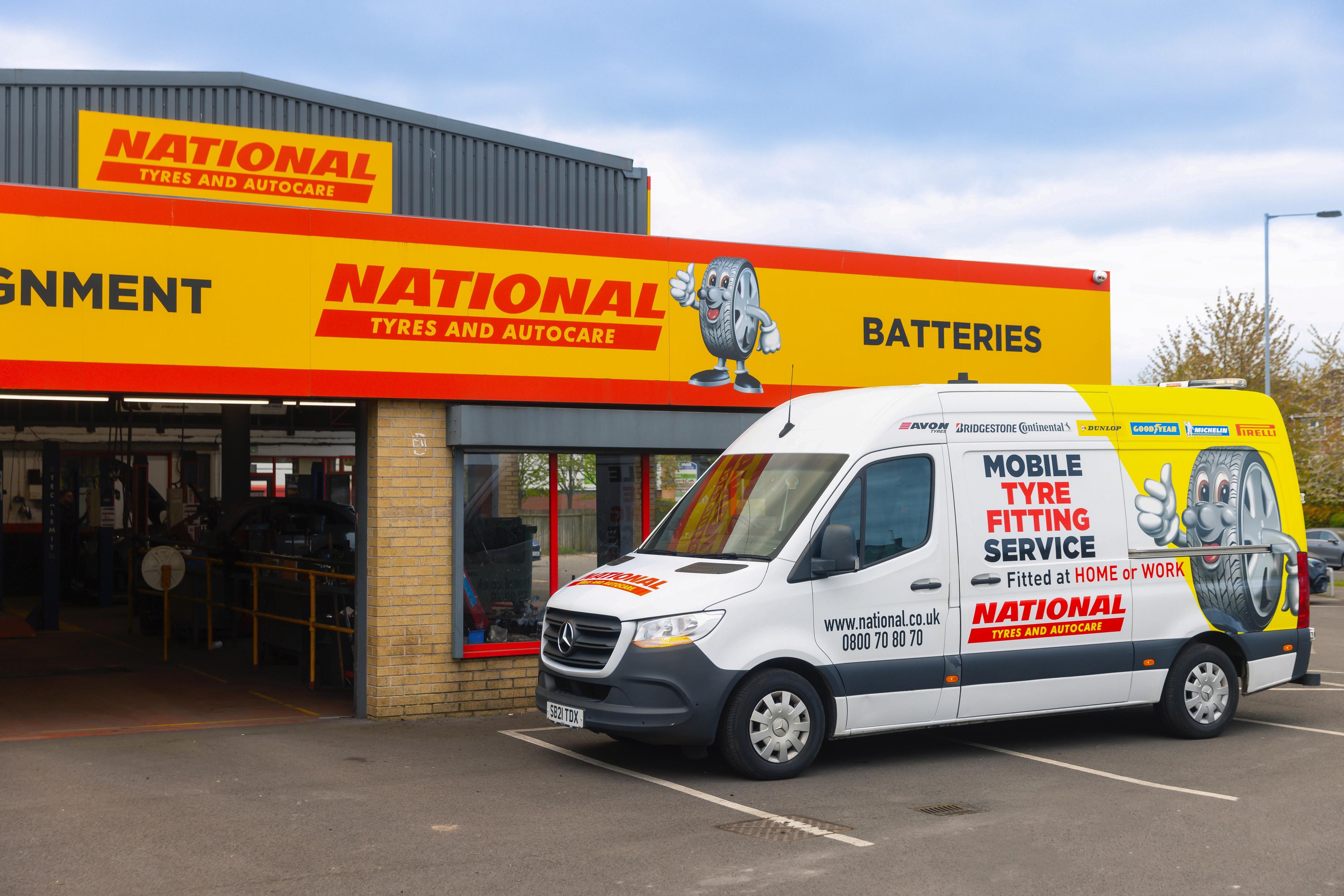 National Tyres Autocentre - Outside