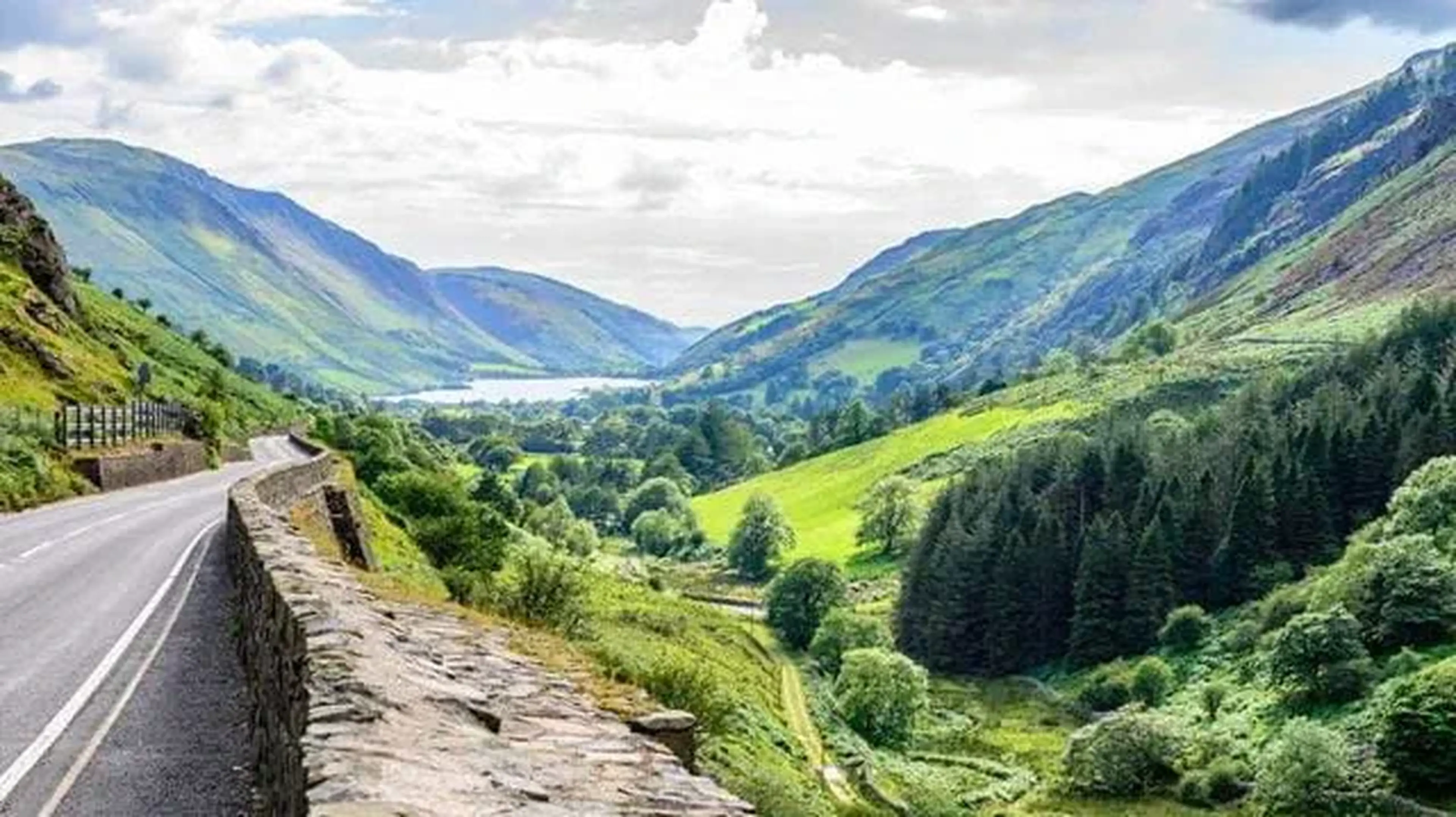 Scenic road trips through Wales