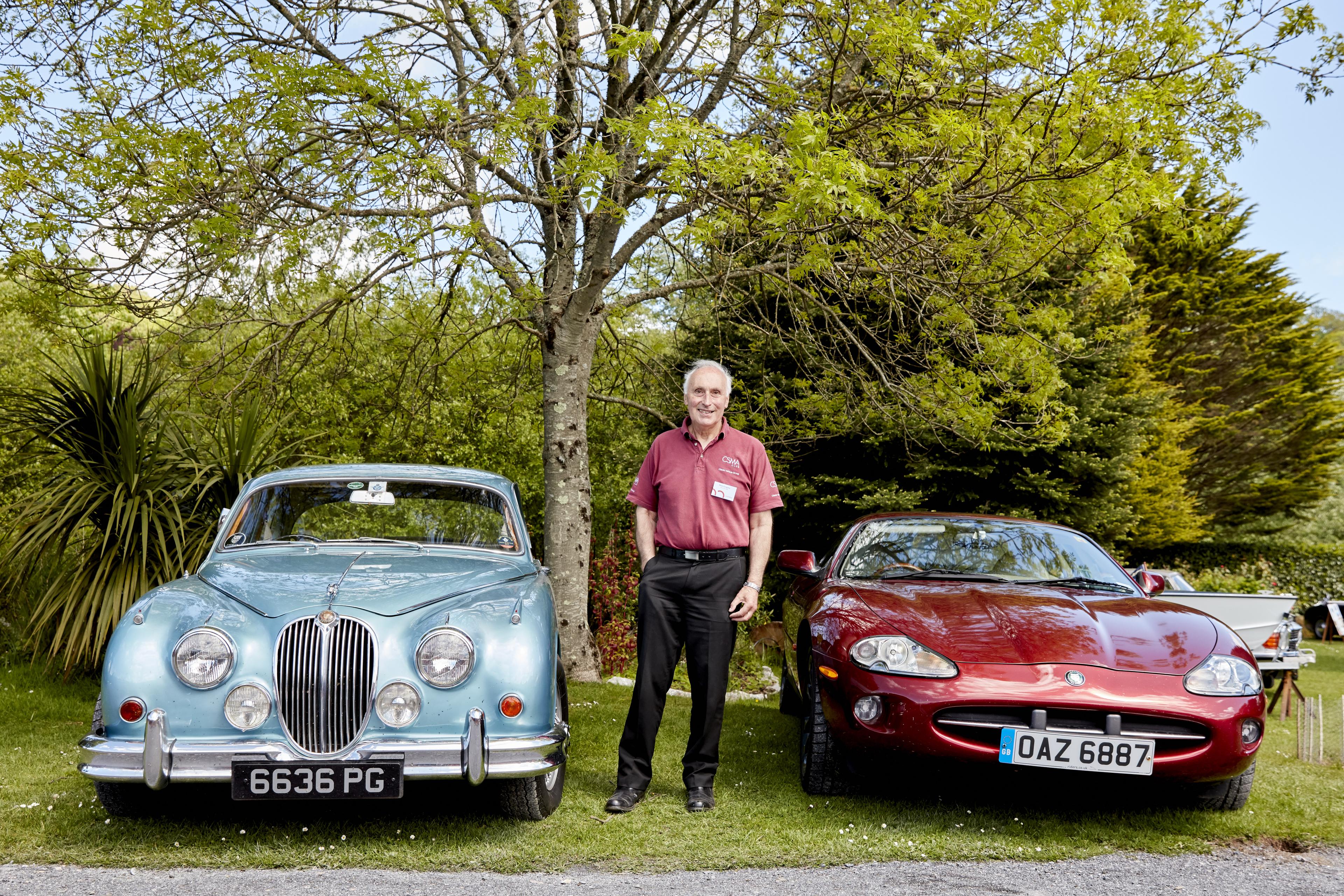 man with cars