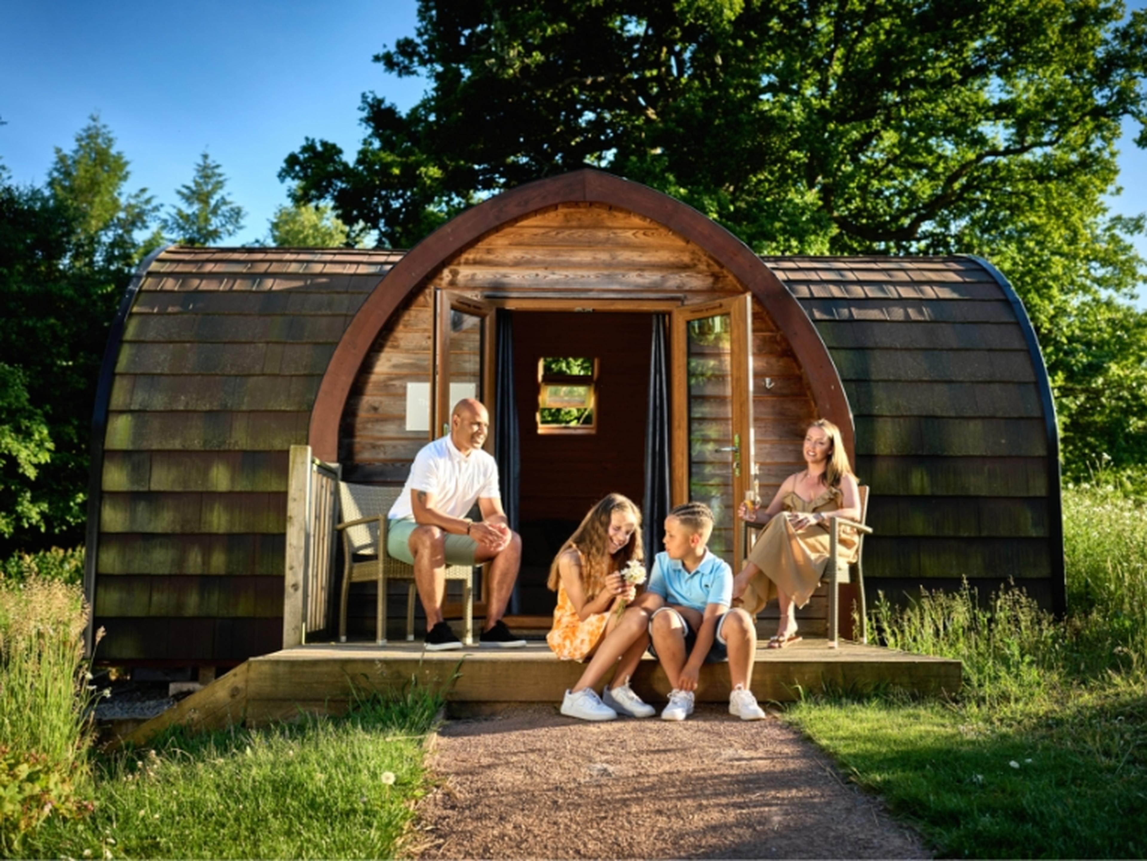 Glamping pods