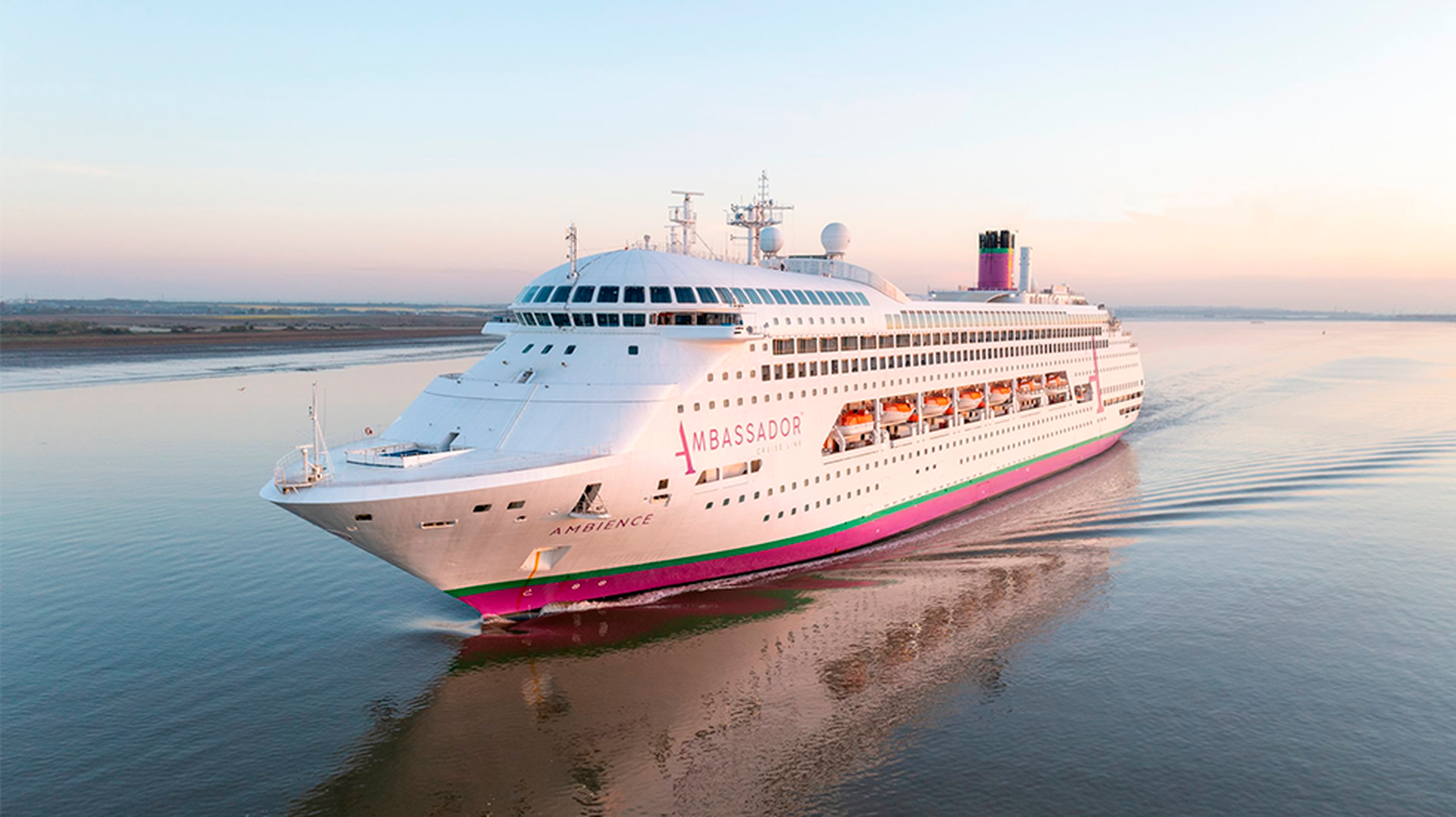 Discover world by cruise with ambassador