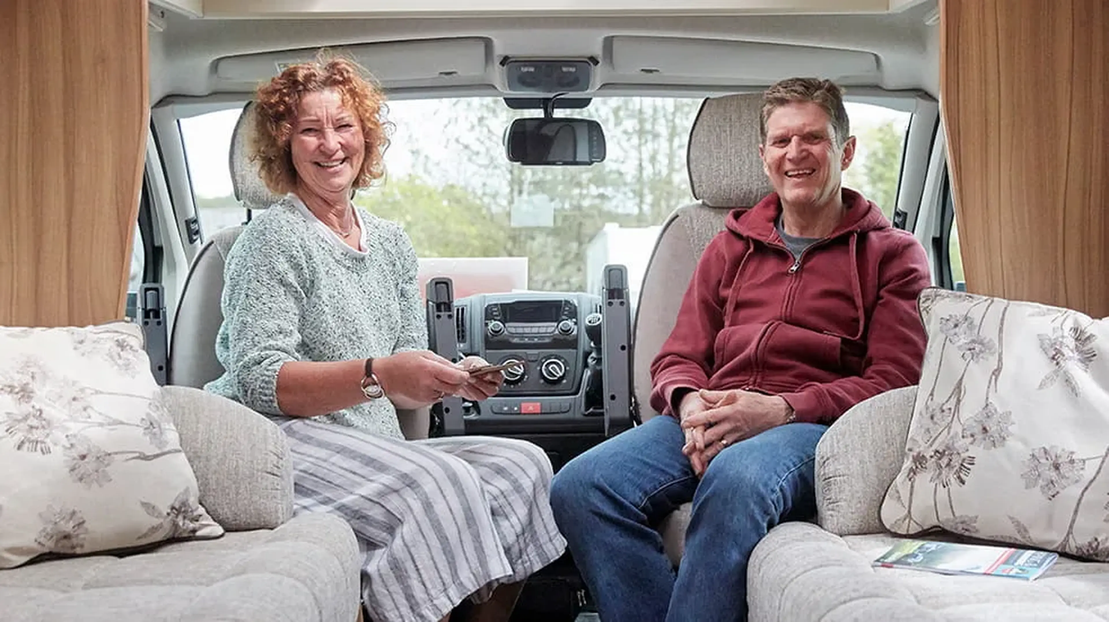 Camping-caravanning-rally-motorhome-Whitemead-Nigel-Sally-marshals