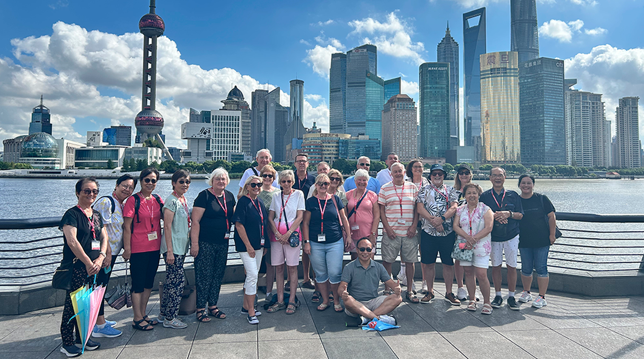 Group tour in China