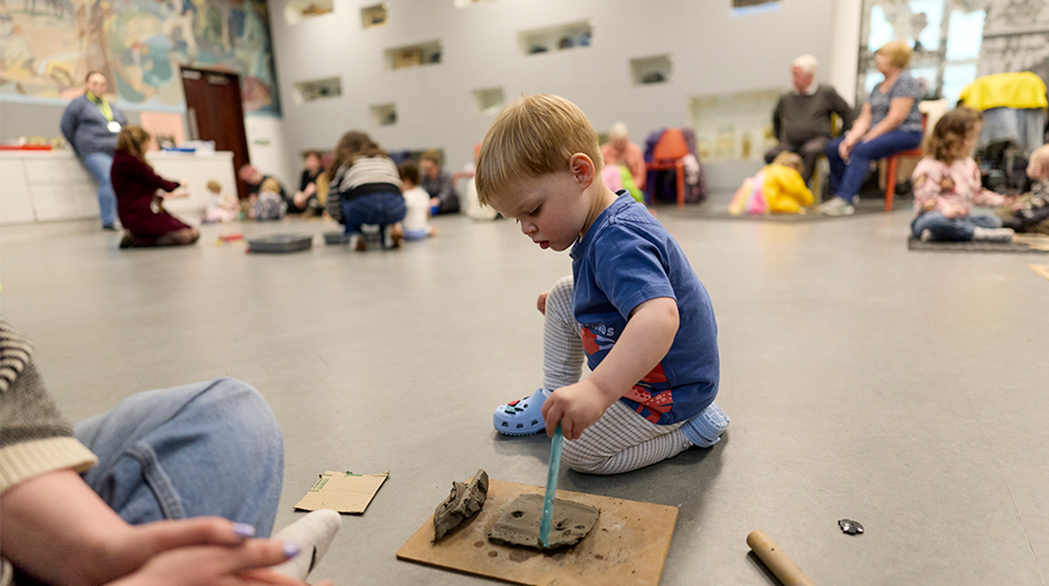 Child getting invovled at The Box