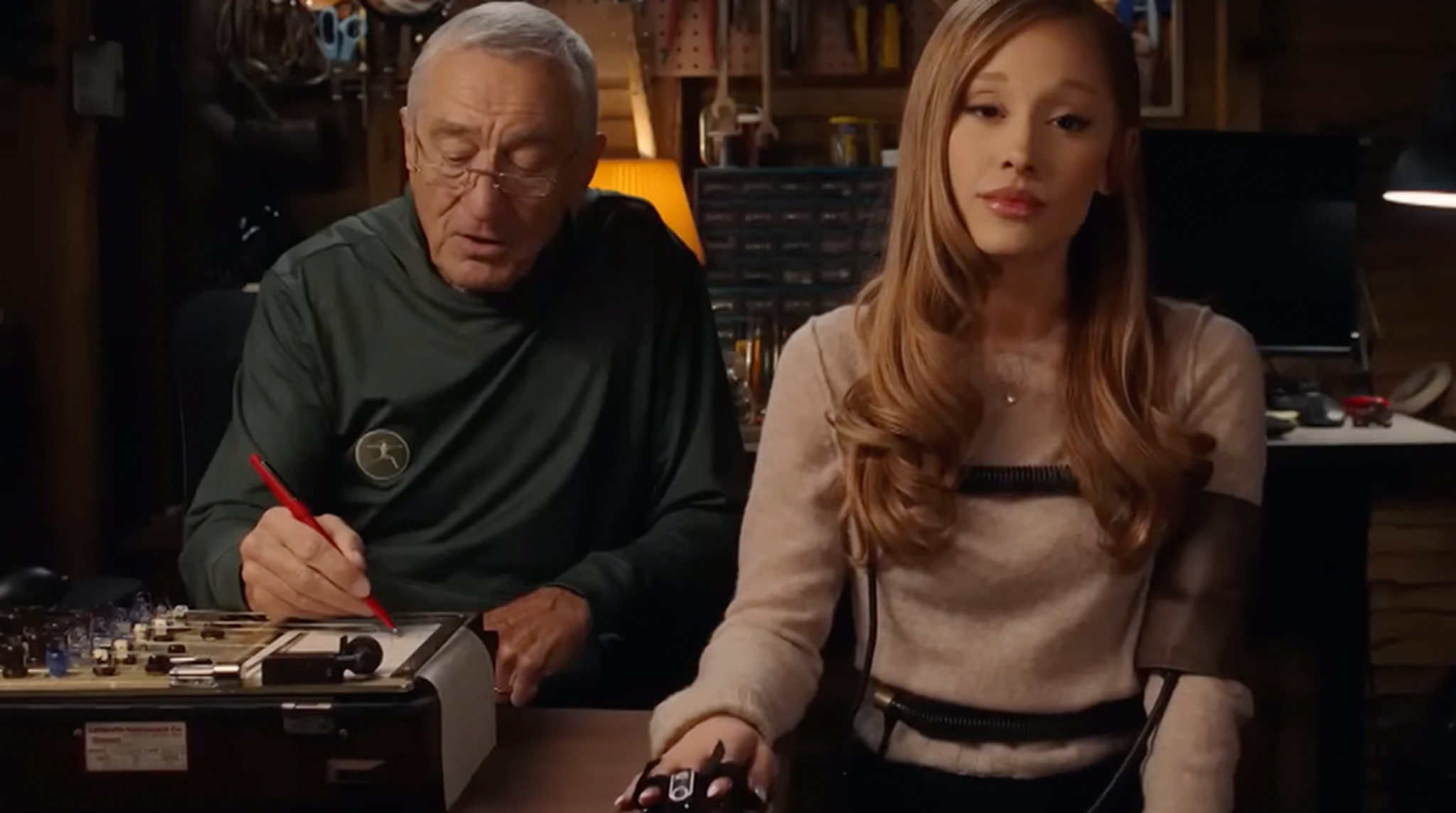 Robert De Niro and Ariana Grande in Focker-in-Law