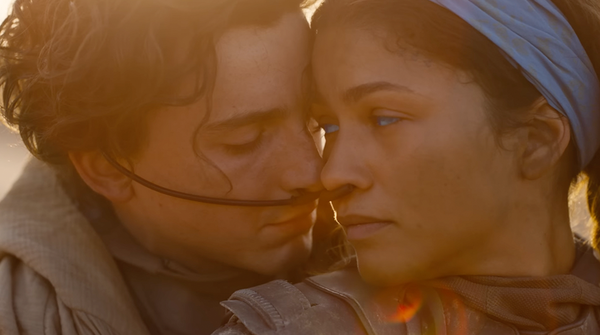 Timothée Chalamet and Zendaya in Dune: Part Three