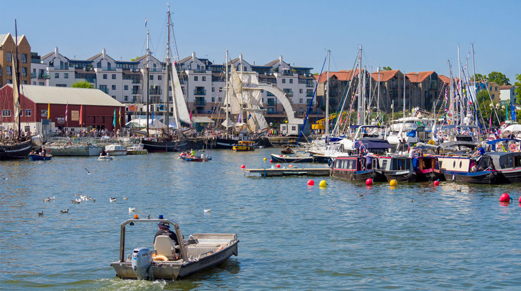 Boats in Bristol Harbour