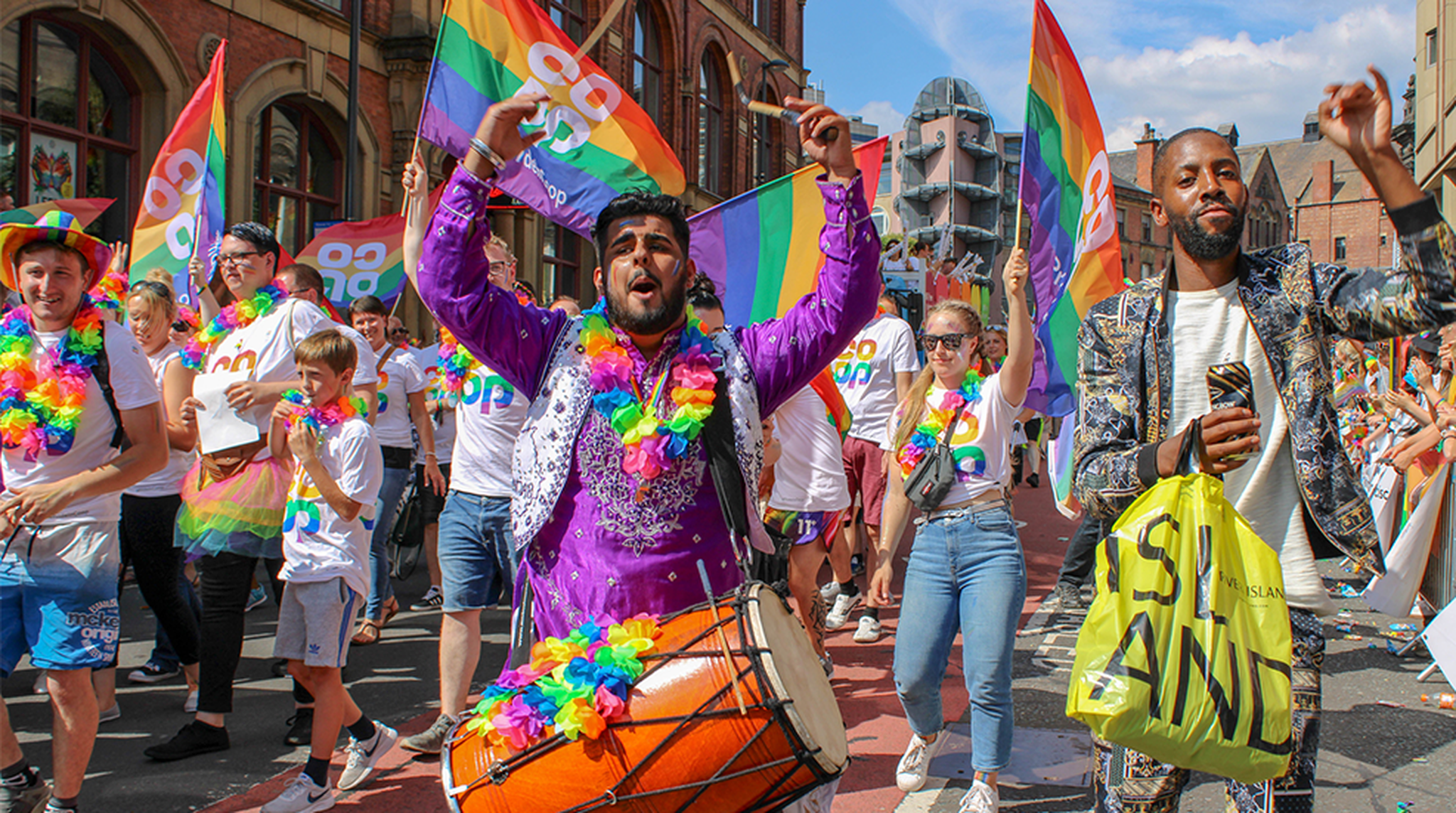 Parade at Leeds Pride