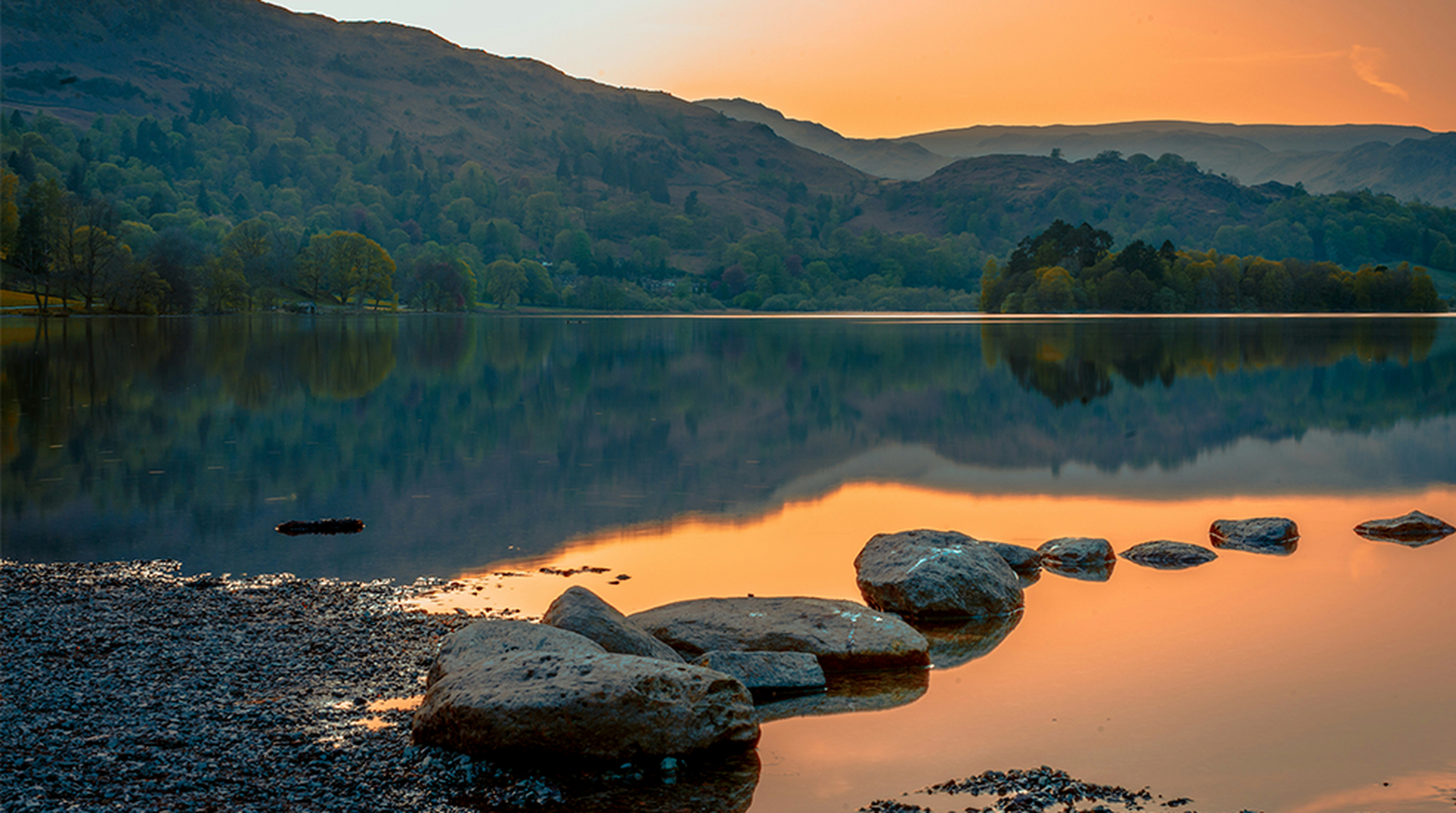 Sunset in the Lake District