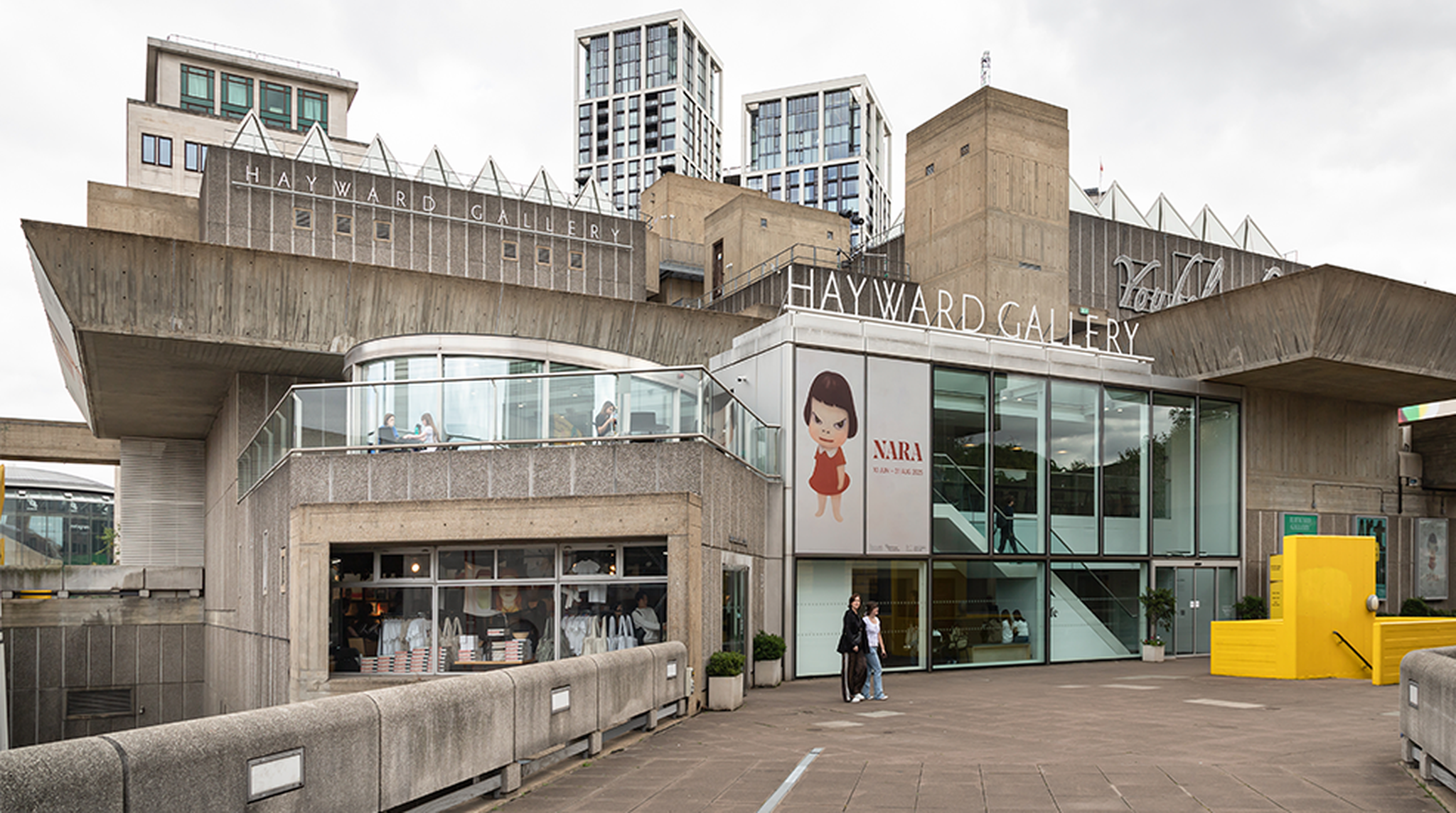 The Hayward Gallery, a contemporary art gallery within the Southbank Centre in London a
