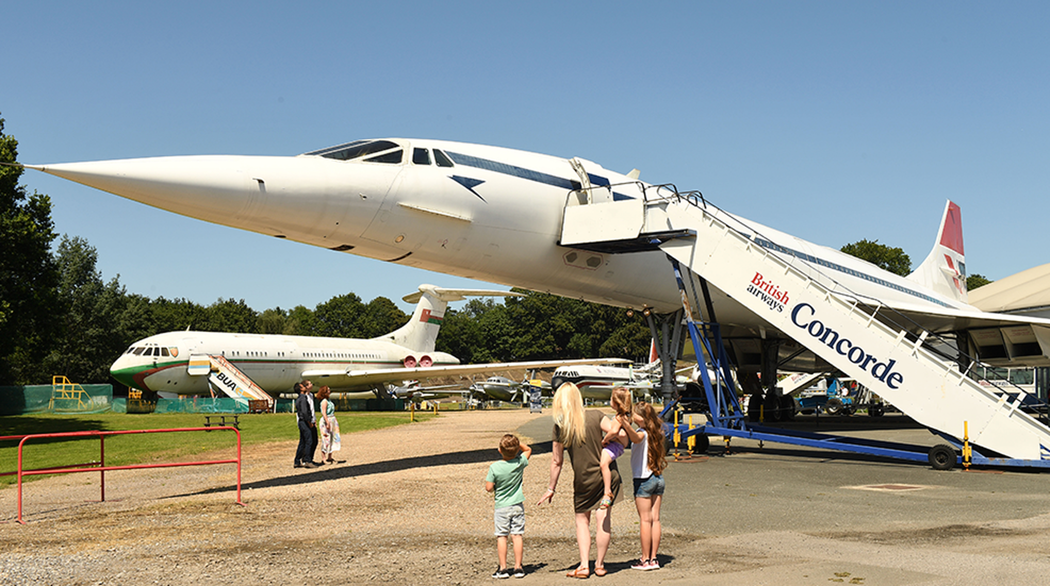 British Airways Concorde at the Brooklands Museum