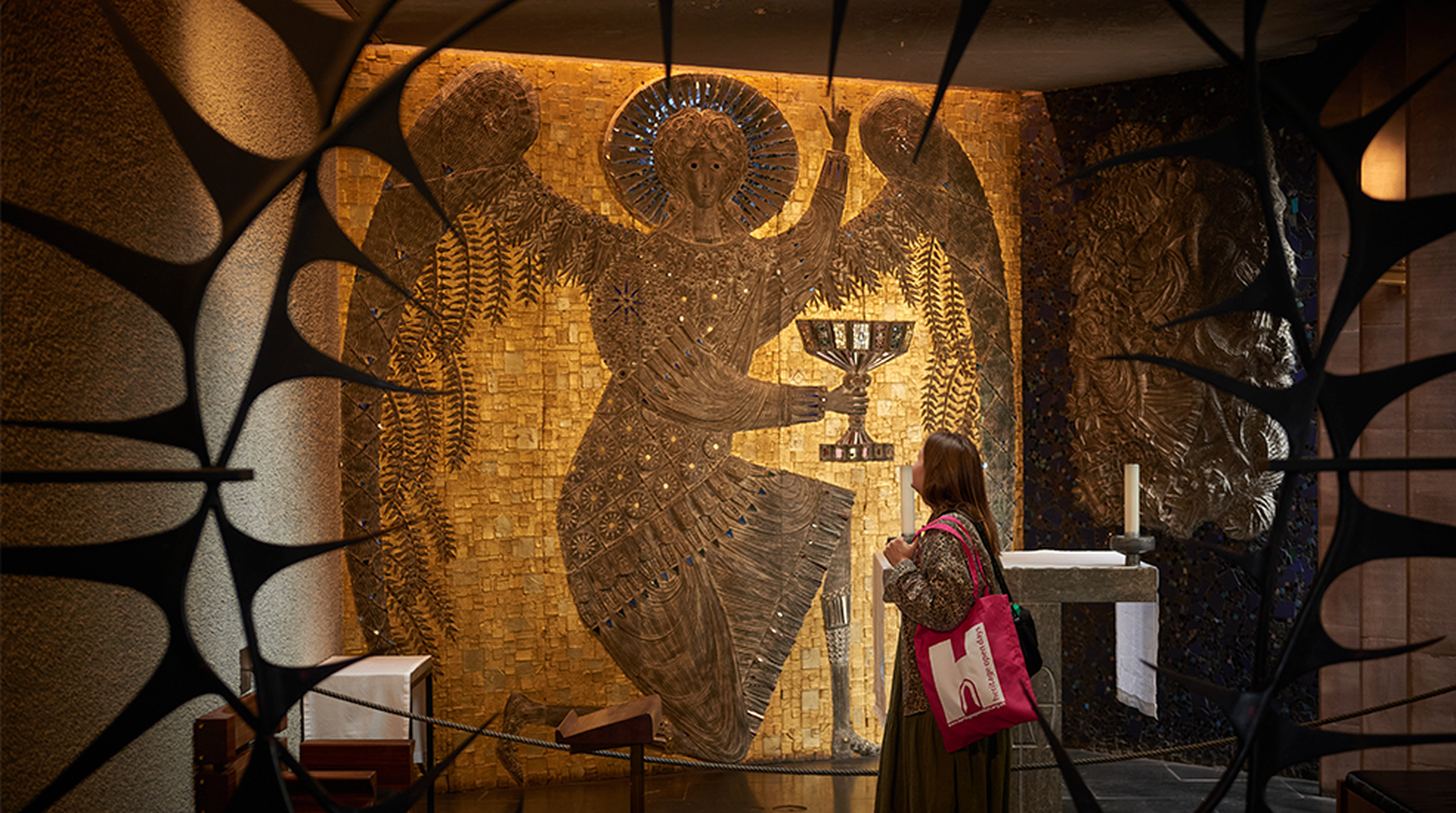 Inside Coventry Cathedral