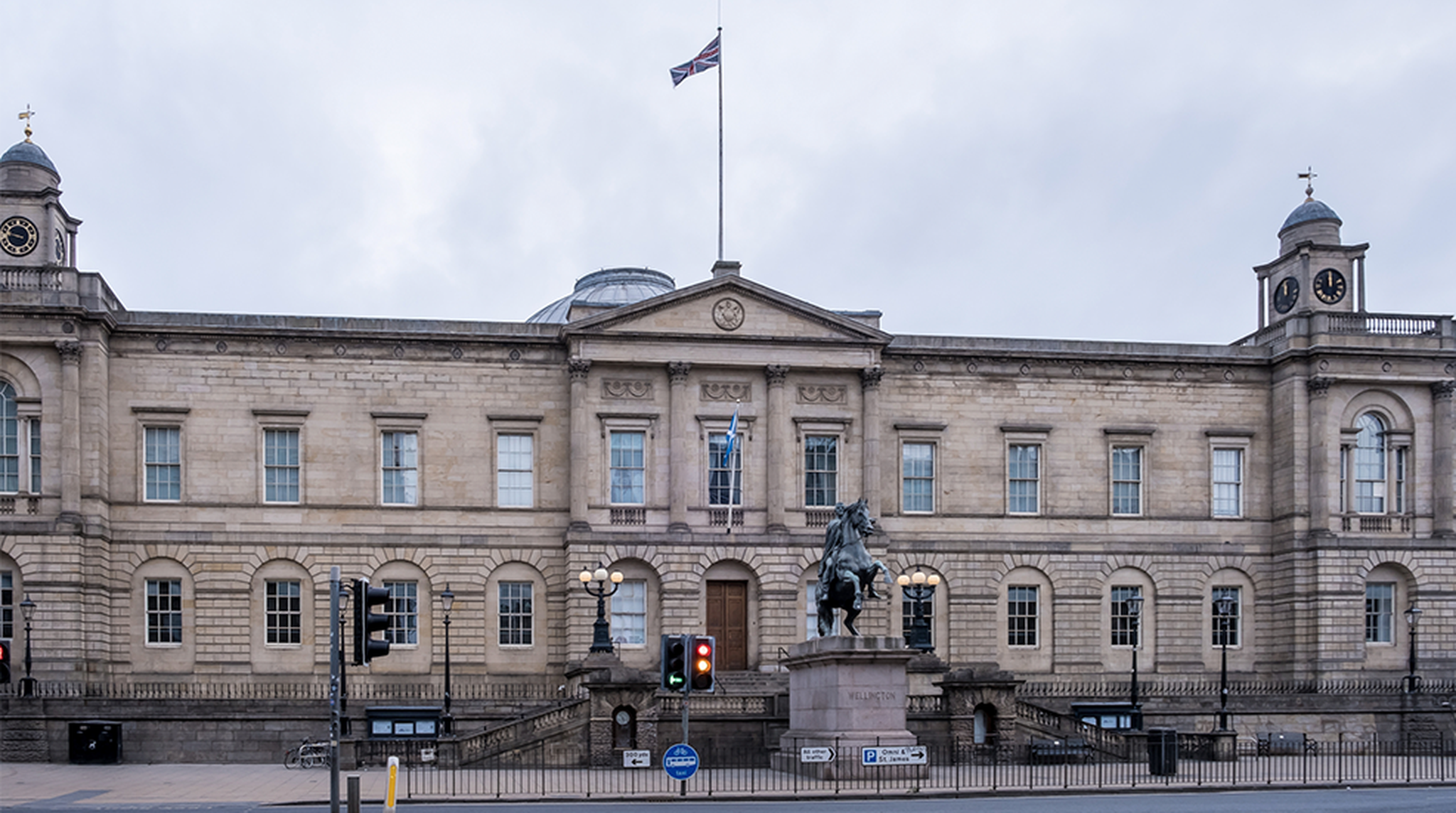 HM General Register House in Edinburgh, Scotland