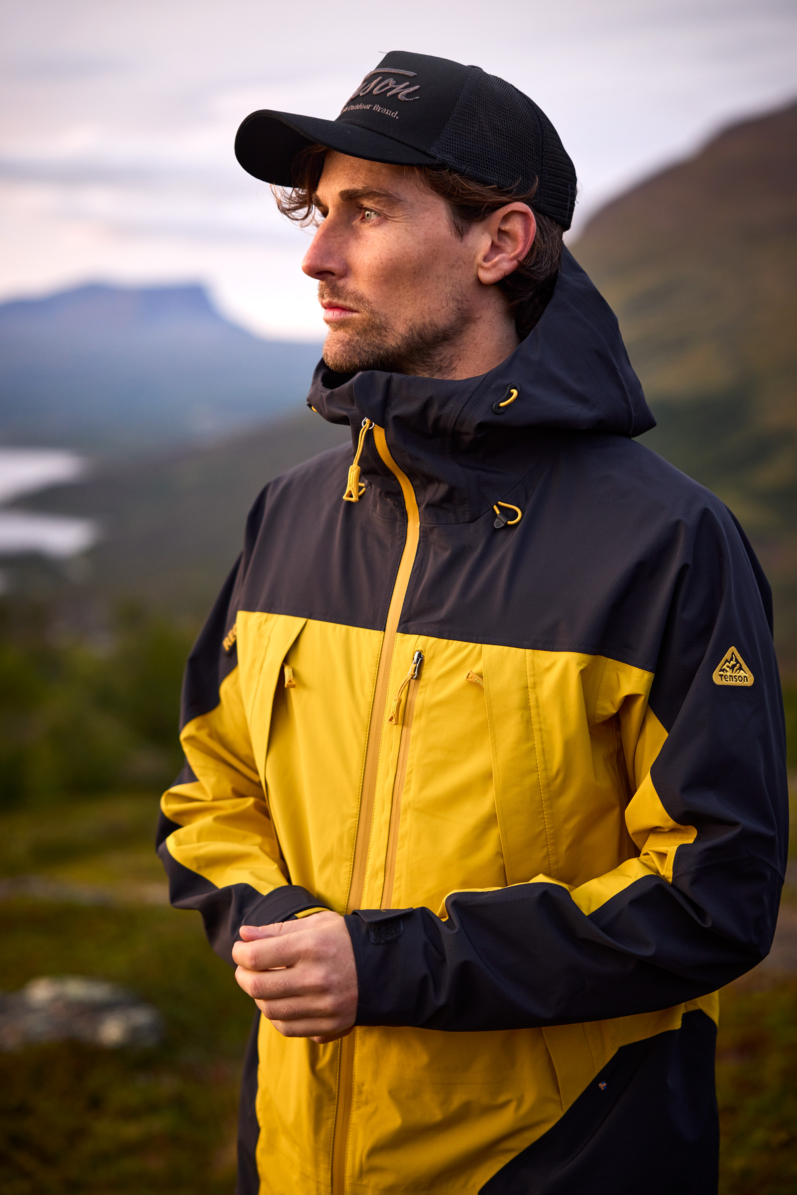 TXlite Hybrid Zip Men | Black | Tenson