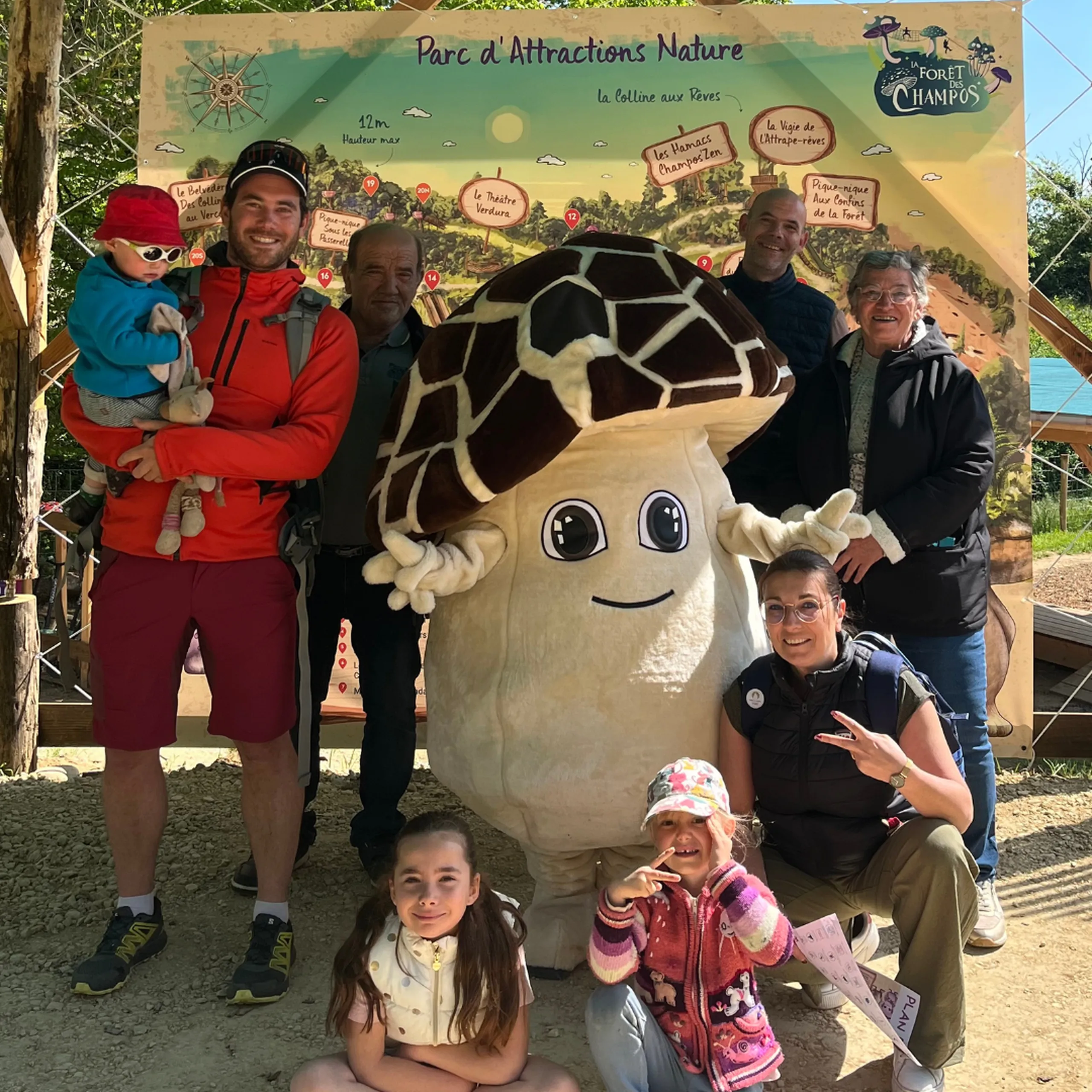 Partage intergénérationnel - La Foret des Champos