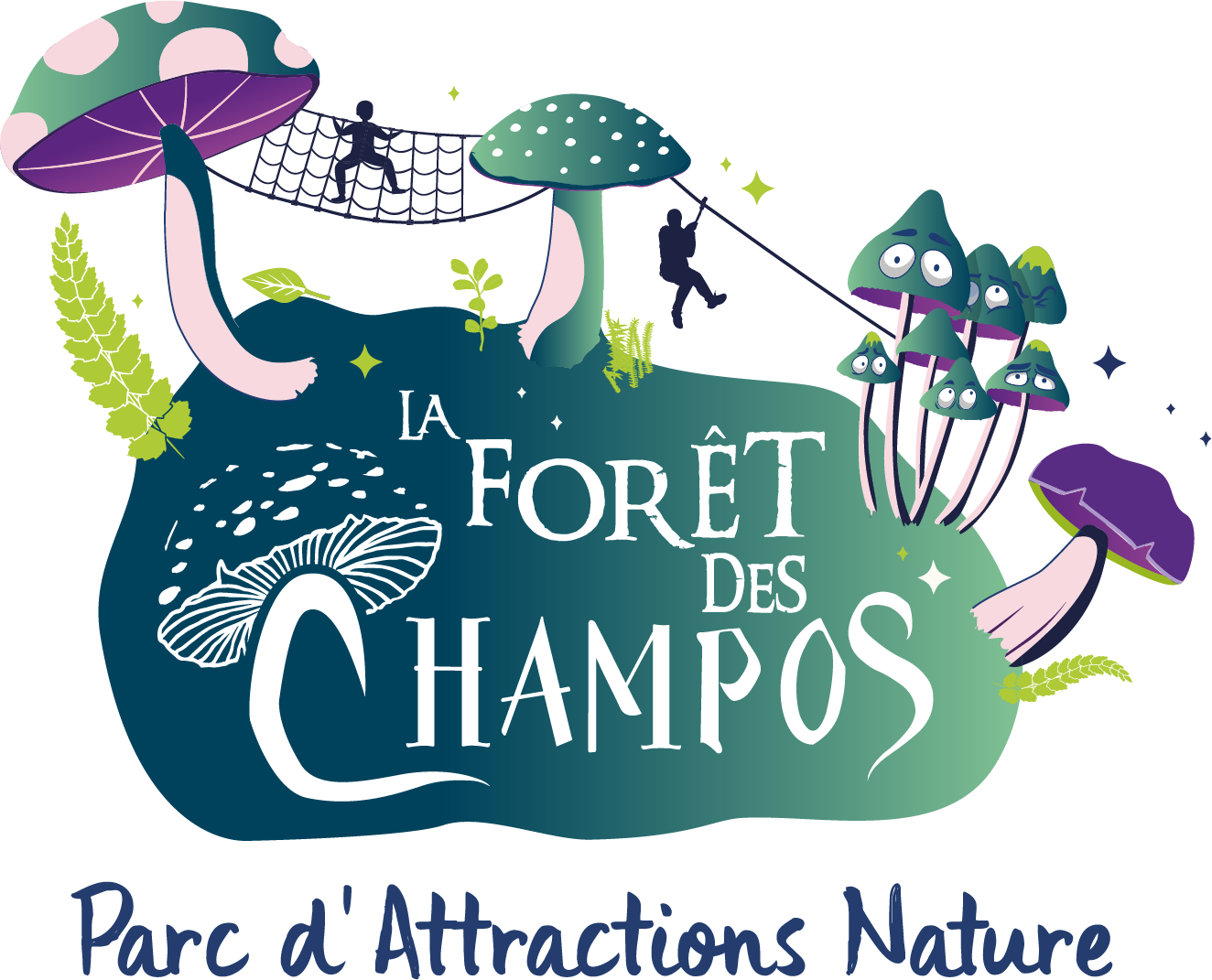 Logo la forêt des champos