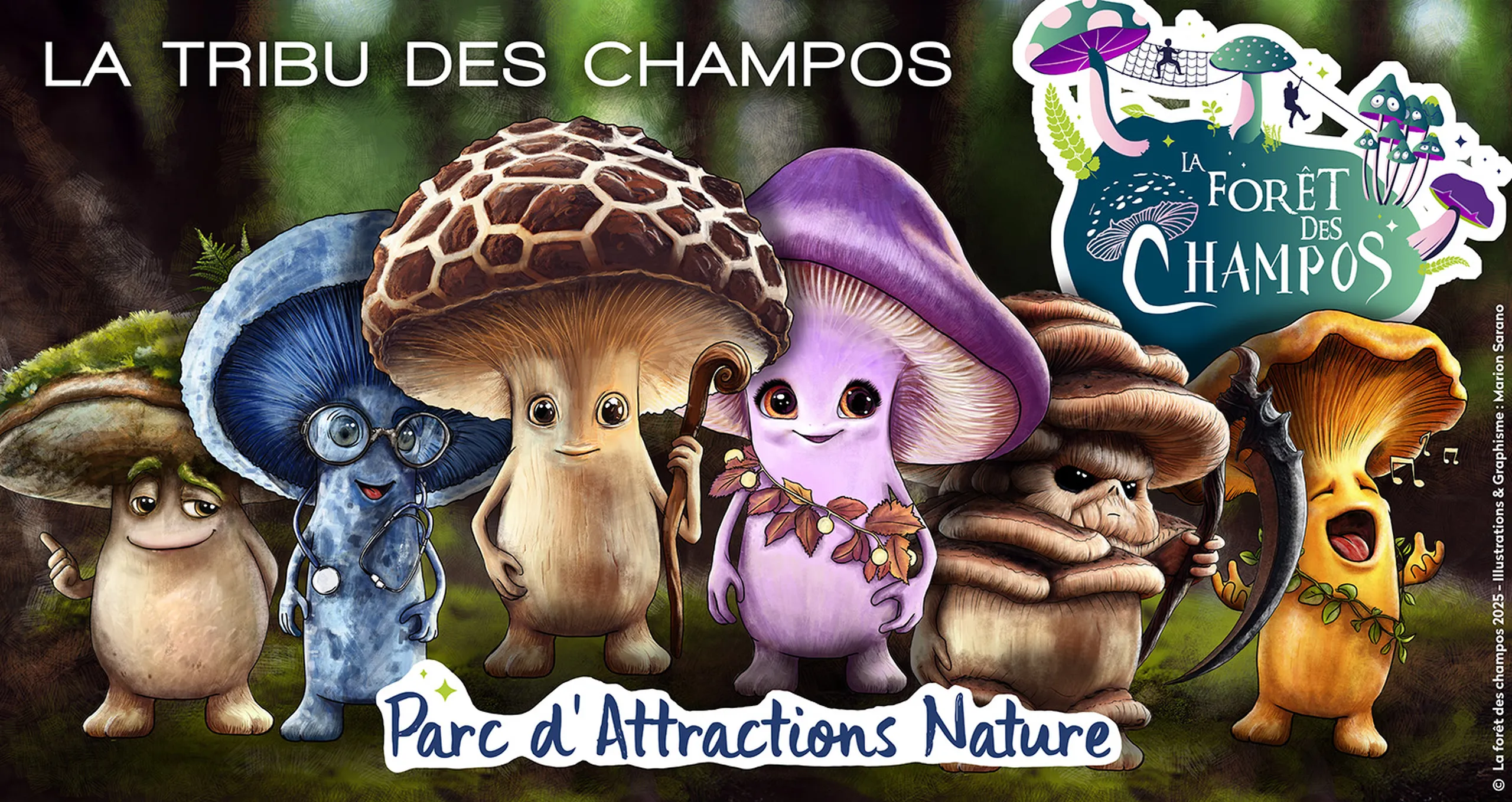 Parc Champos_banniere-personnages_2025