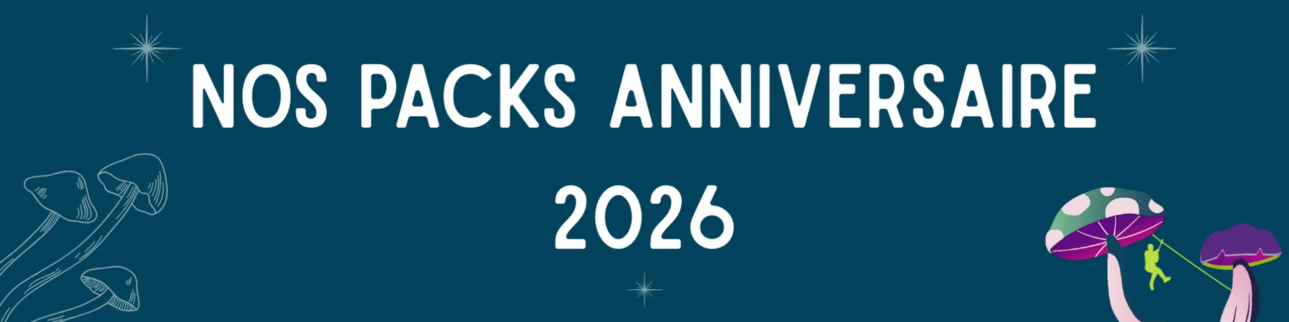 Bannière anniversaire site internet