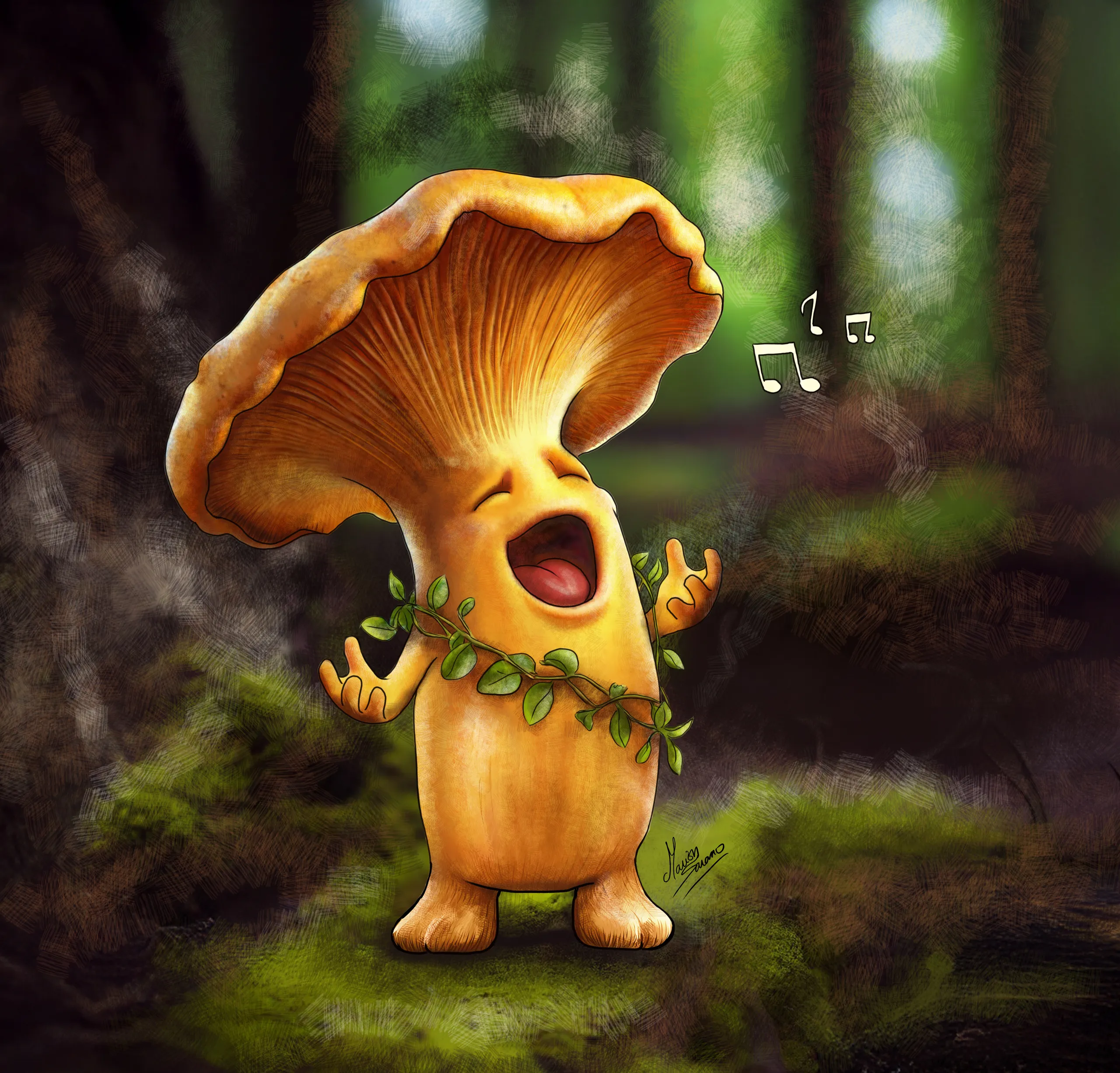 Personnage Chanterelle