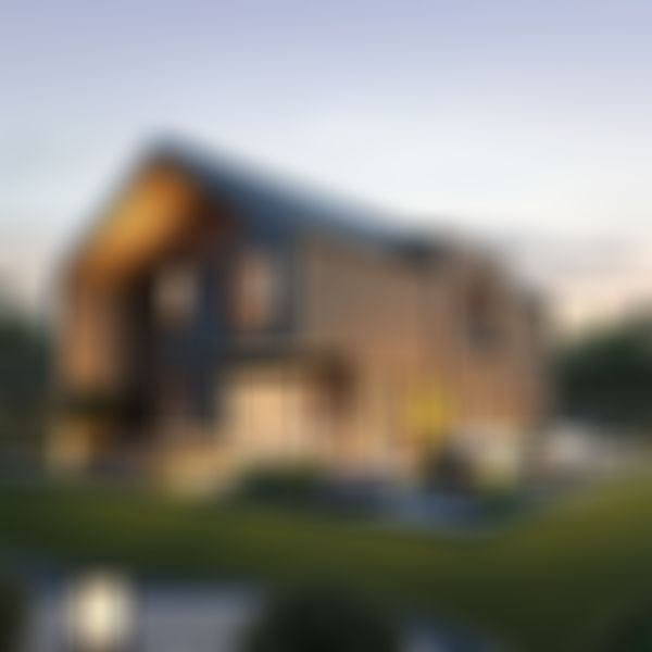 Nachhaltiges Architektenhaus mit Holzfassade, großer Terrasse, Gartenbeleuchtung und klarer Linienführung
