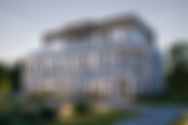 Das Bild zeigt das Mehrfamilienhaus KAMPA More 5.1 in der Gartenansicht