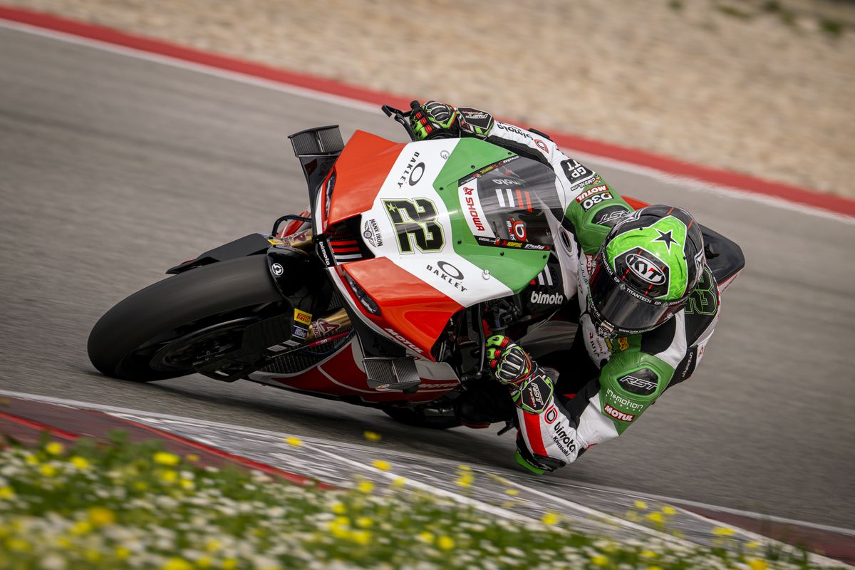 Lowes Fastest At Shortened Portimao Tests