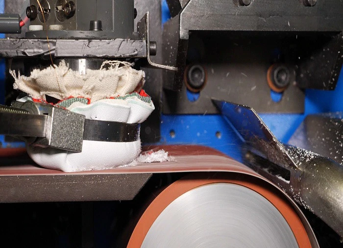 Impact abrasion on upper test 