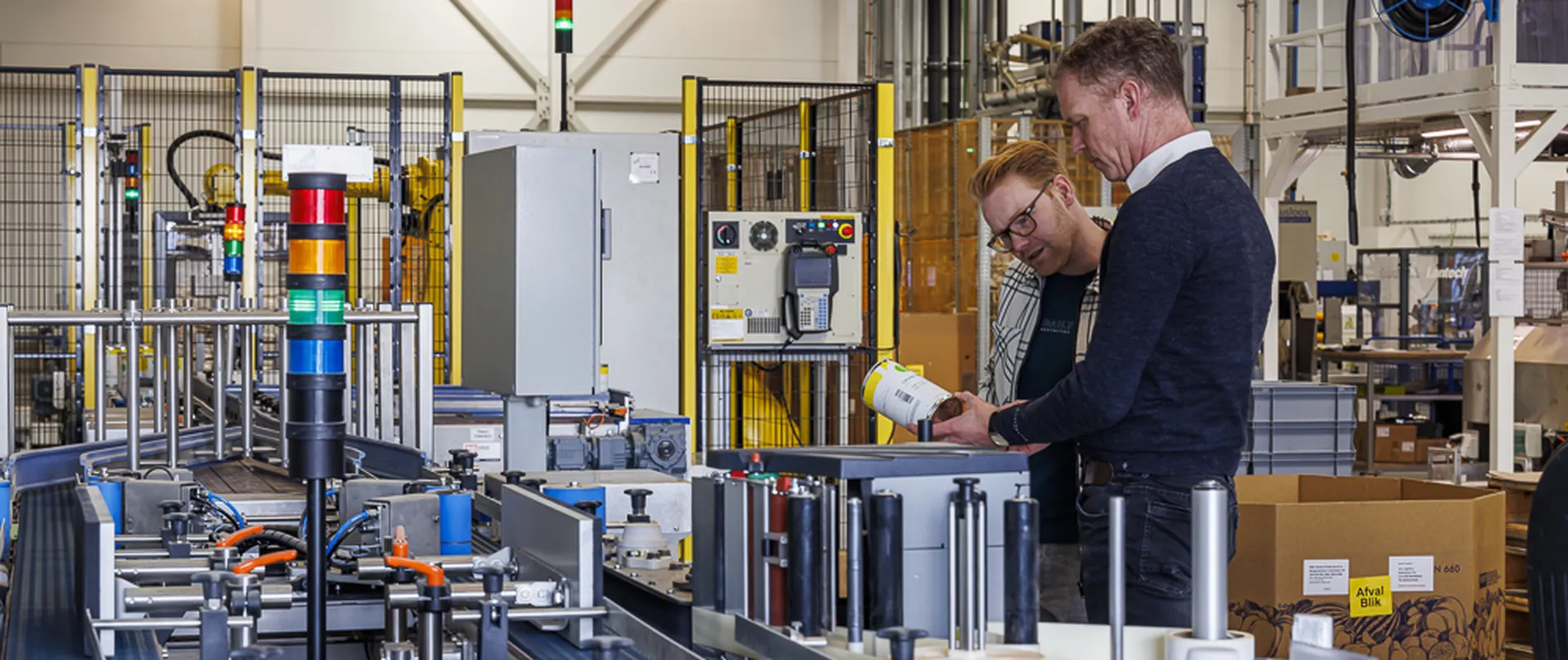 Verpakkingslijn Rijk Zwaan controle