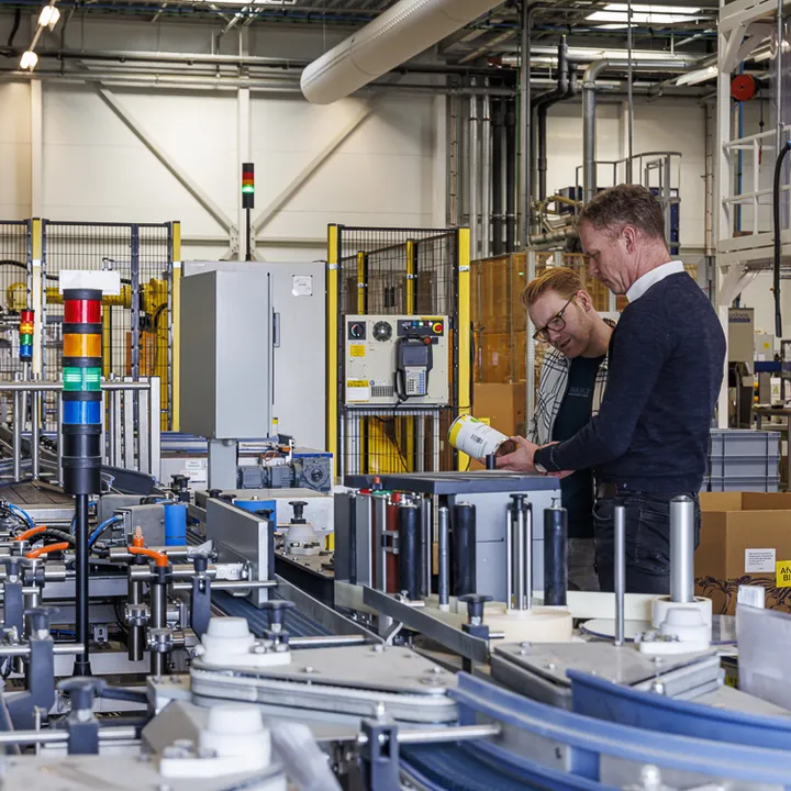 Verpakkingslijn Rijk Zwaan controle