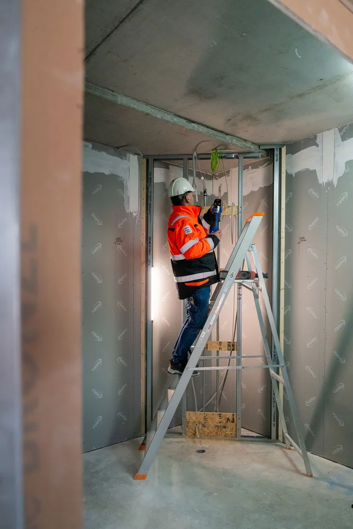 Montage douche installatie Franciscus Gasthuis