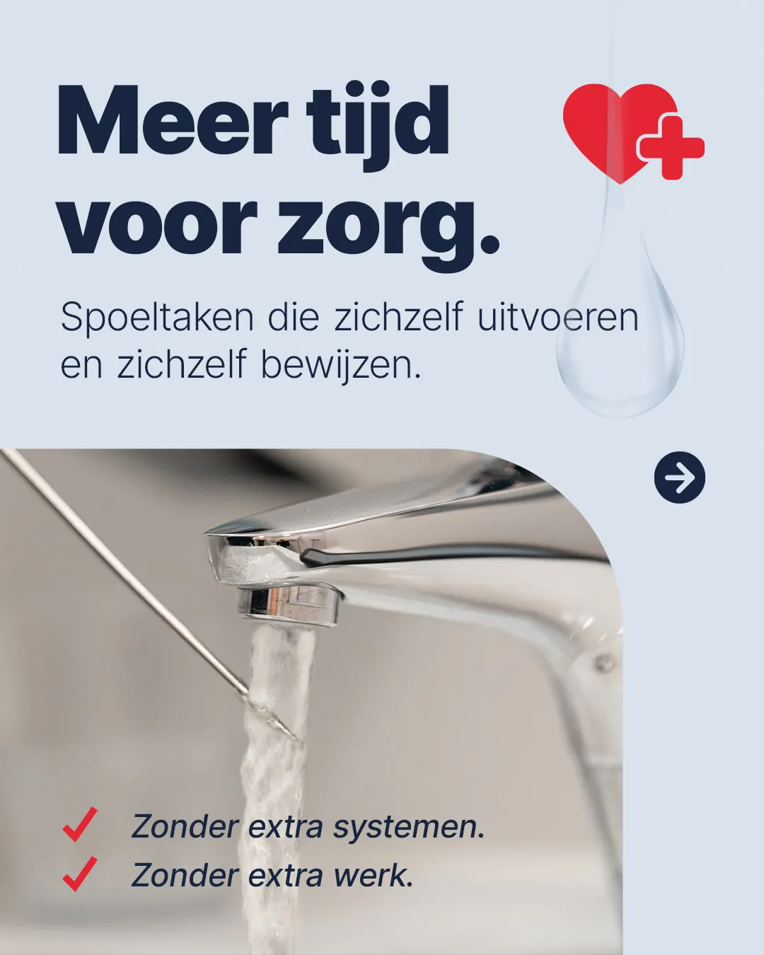 Meer tijd voor zorg